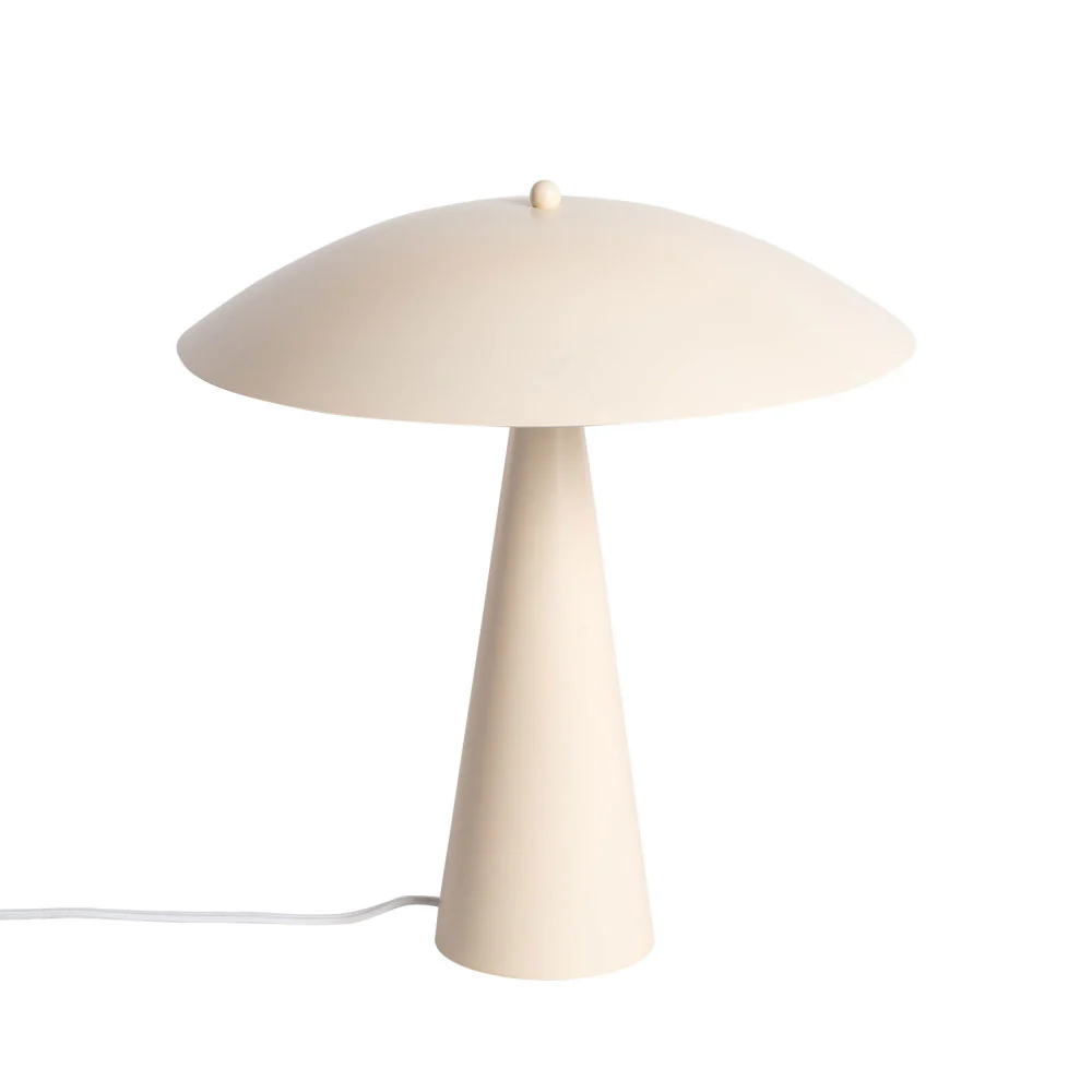 Ona - Lampe À Poser - Métal - Écru - Image 2