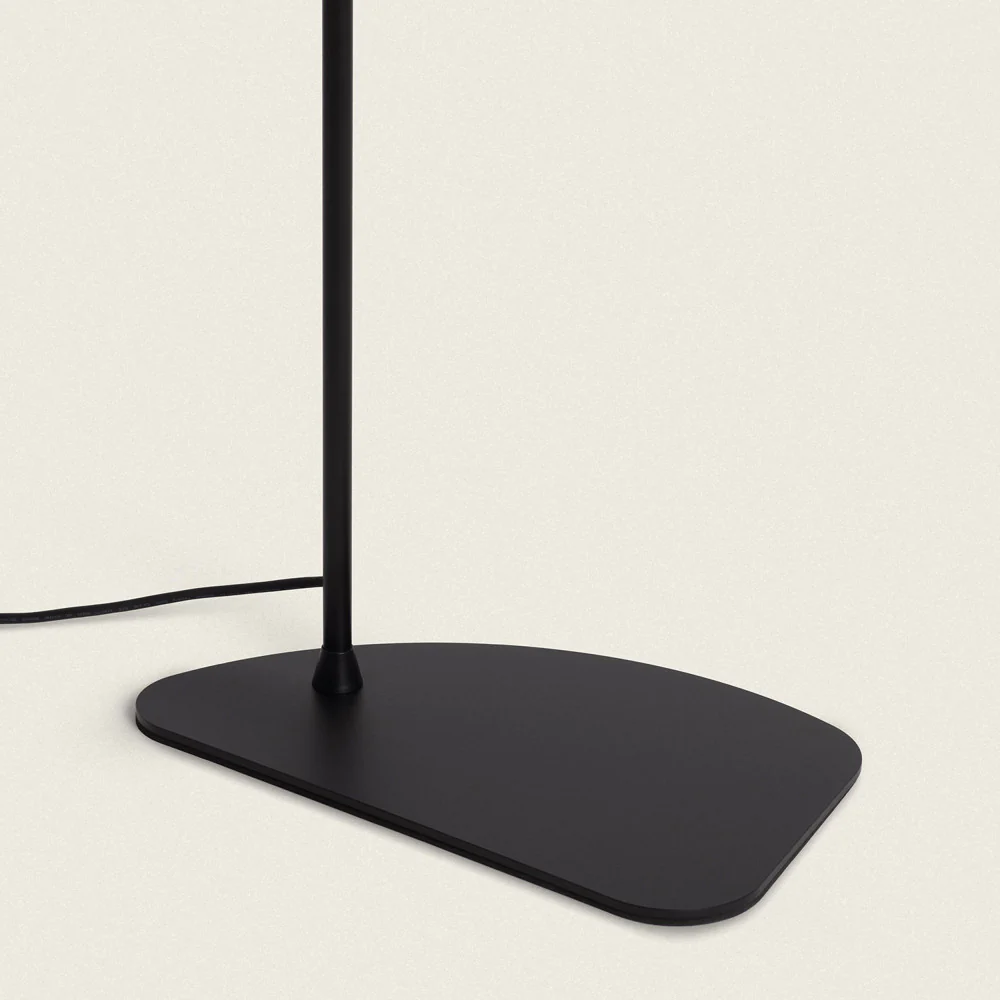 Vano - Lampadaire Avec Abat-jour En Corde - Métal - Bois clair - Image 6