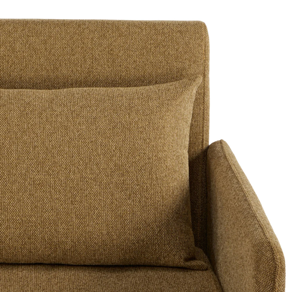 Belushi - Canapé Convertible 2 Places - Tissu - Bronze - Image 12