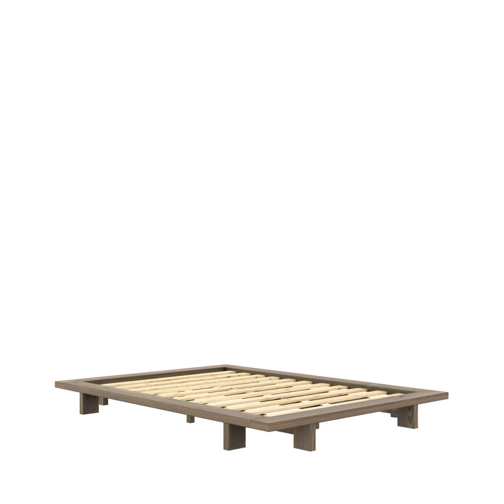 Japan - Lit - Bois - Bois foncé - Image 2