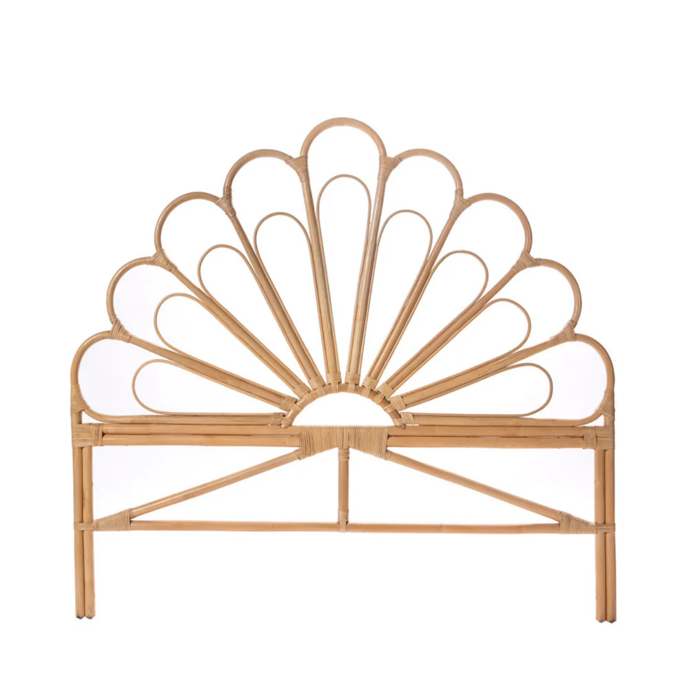 Singaraja - Tête De Lit Design - Rotin - Naturel - Image 2