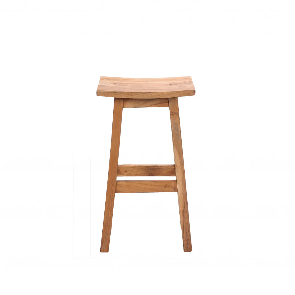 Hanotilo - Tabouret De Bar En Acacia - Bois - Image 3