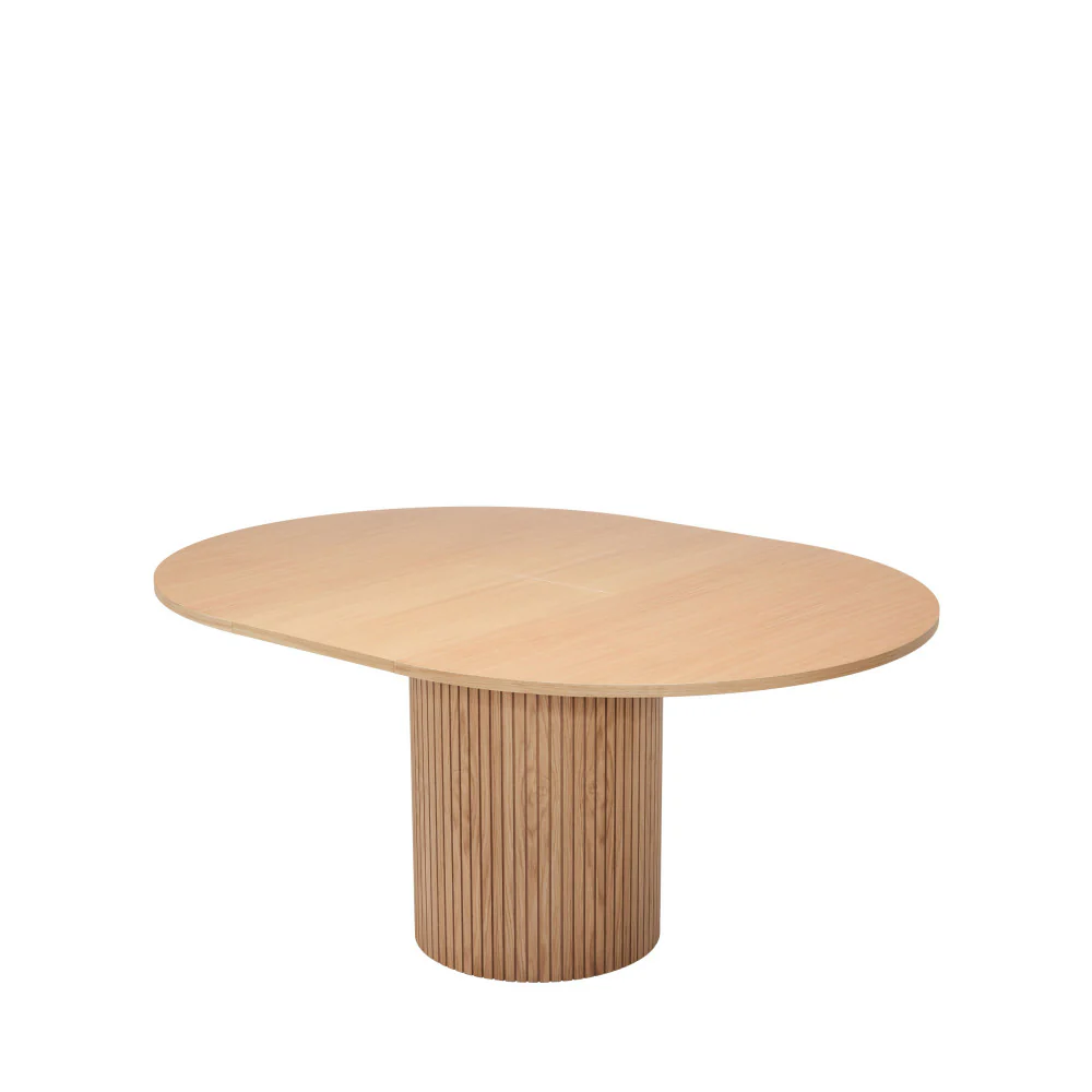 Toscana - Table À Manger Extensible 4 À 6 Personnes - Bois - Bois clair - Image 4