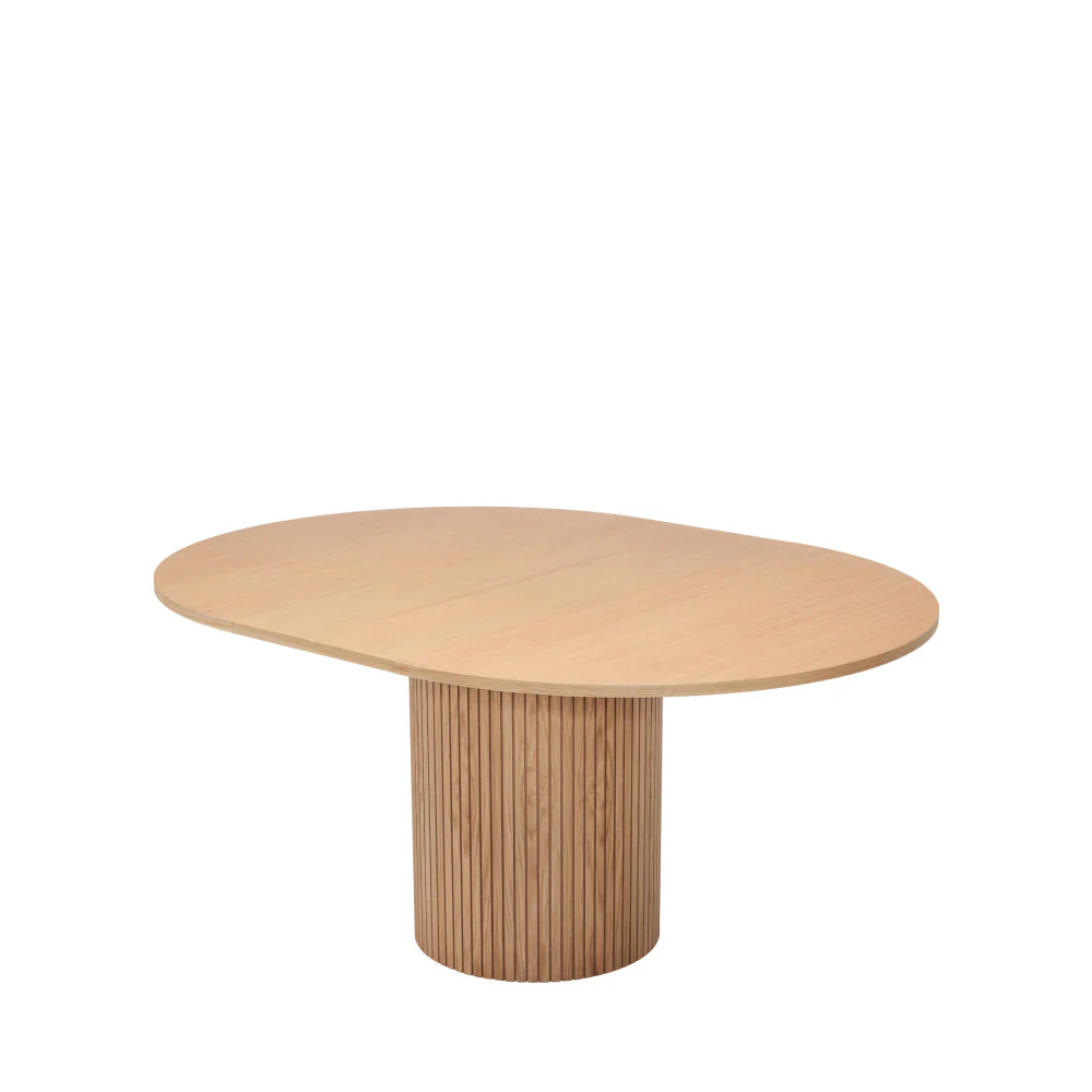 Toscana - Table À Manger Extensible 4 À 6 Personnes - Bois - Bois clair - Image 8