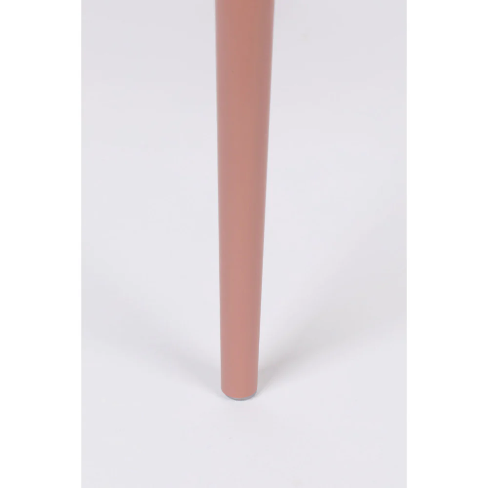 Pip - Lot De 2 Chaises - Résine & Métal - Rose - Image 10