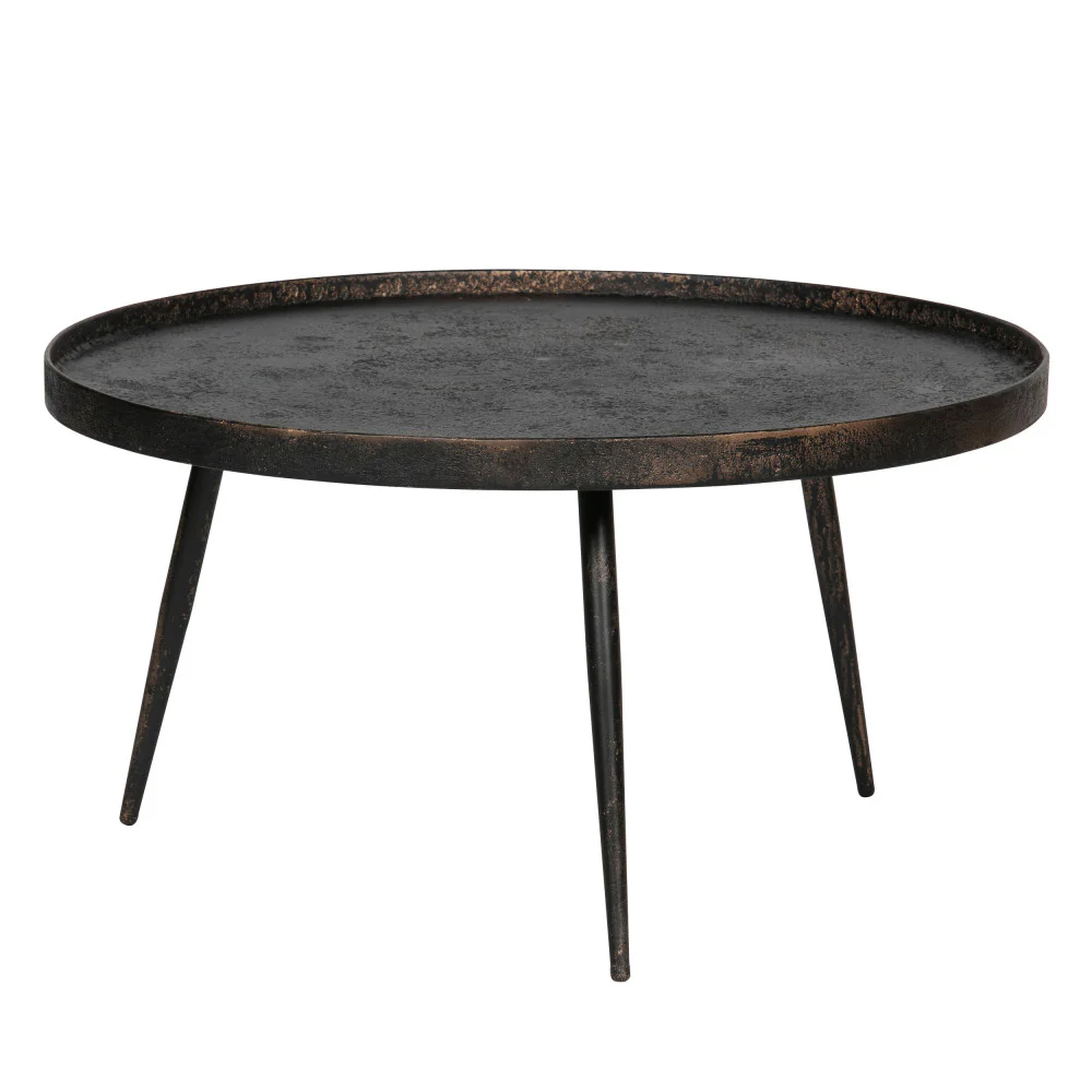 Bounds - Table Basse Ronde Ø76cm - Laiton - Image 2