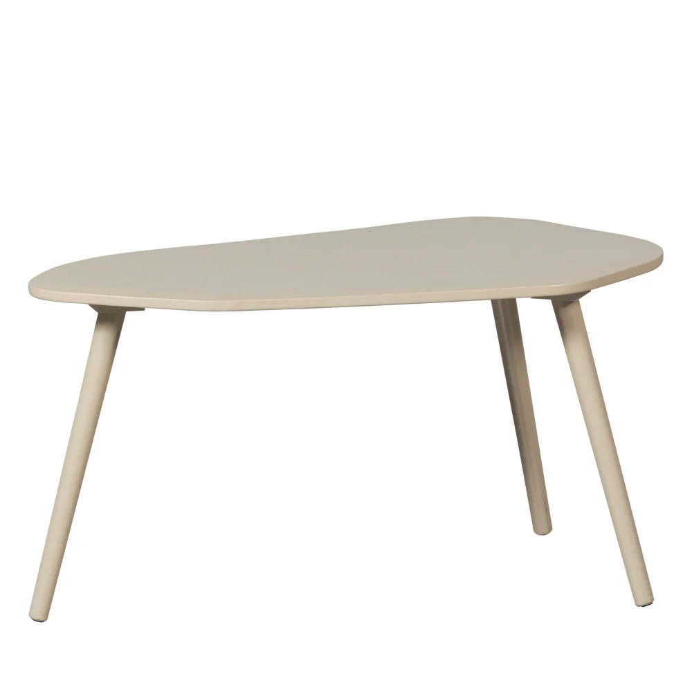 Davina - Lot De 2 Tables Basses Gigognes Organiques - Bois - Beige - Image 5