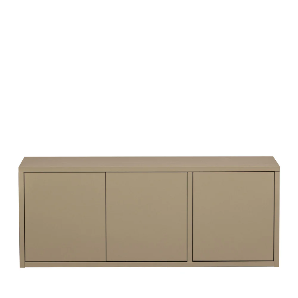 Turner - Meuble TV 3 Portes - Bois - Beige - Image 2
