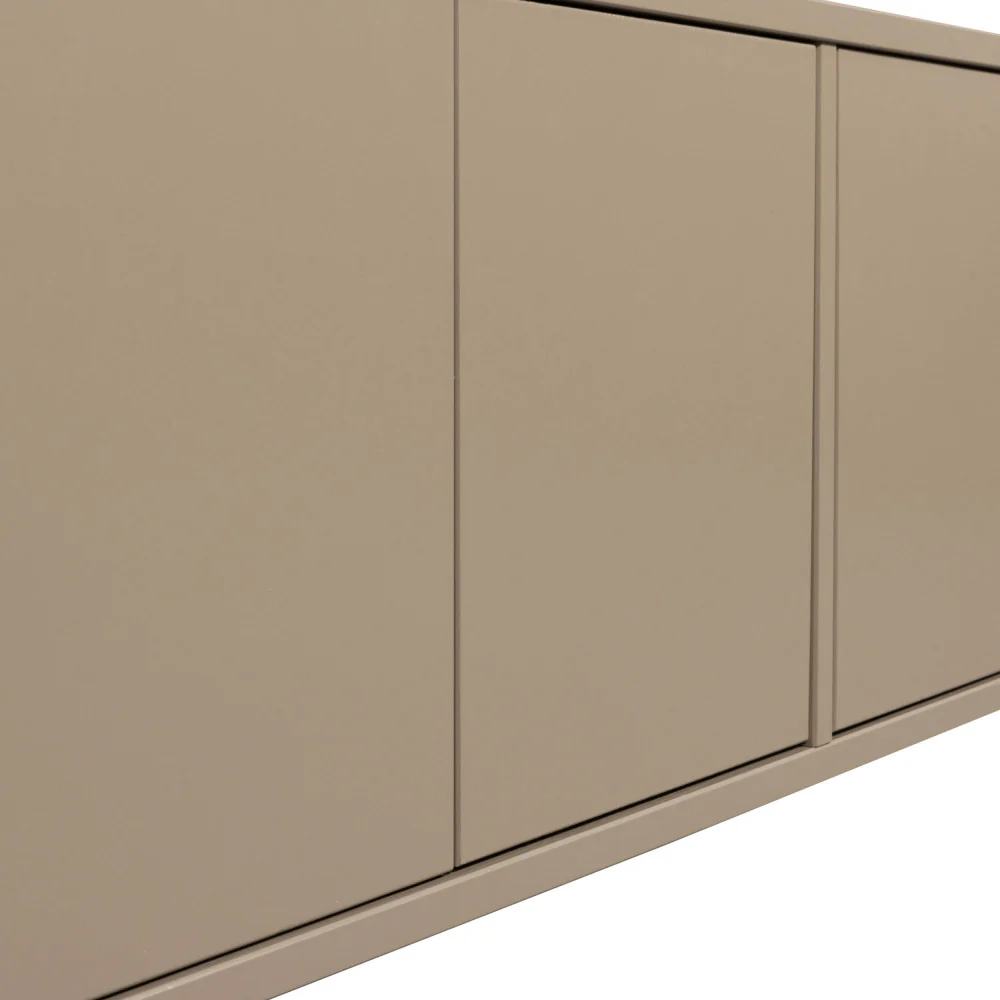 Turner - Meuble TV 3 Portes - Bois - Beige - Image 6