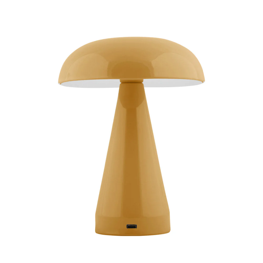 Rachel - Lampe À Poser LED Sans Fil Rechargeable - Ocre - Image 3