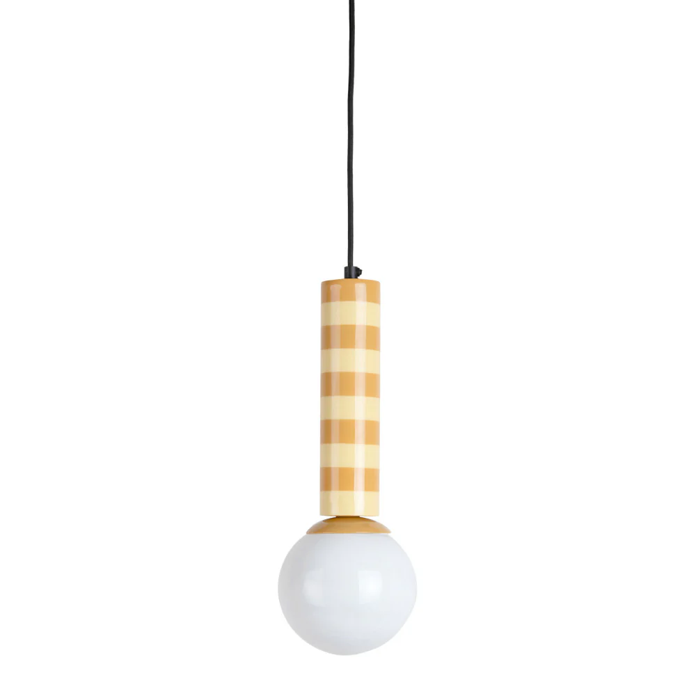 Rayado - Suspension À Motif Géométrique - Jaune - Image 4