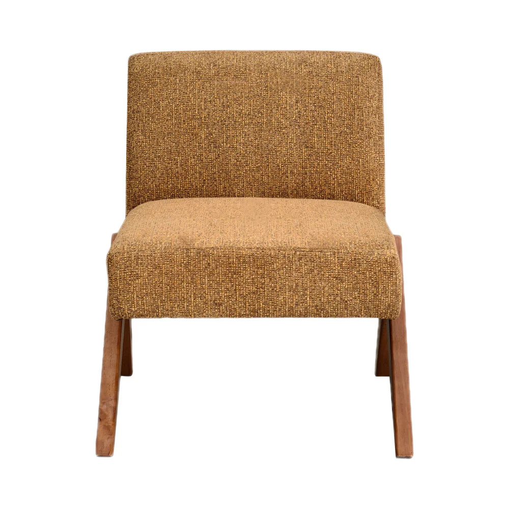 Vinto - Fauteuil - Tissu - Marron chiné - Image 3