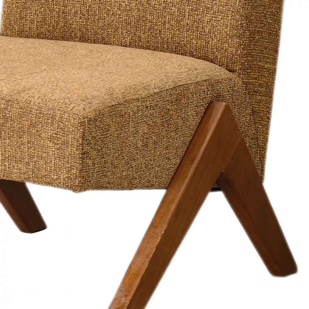 Vinto - Fauteuil - Tissu - Marron chiné - Image 5