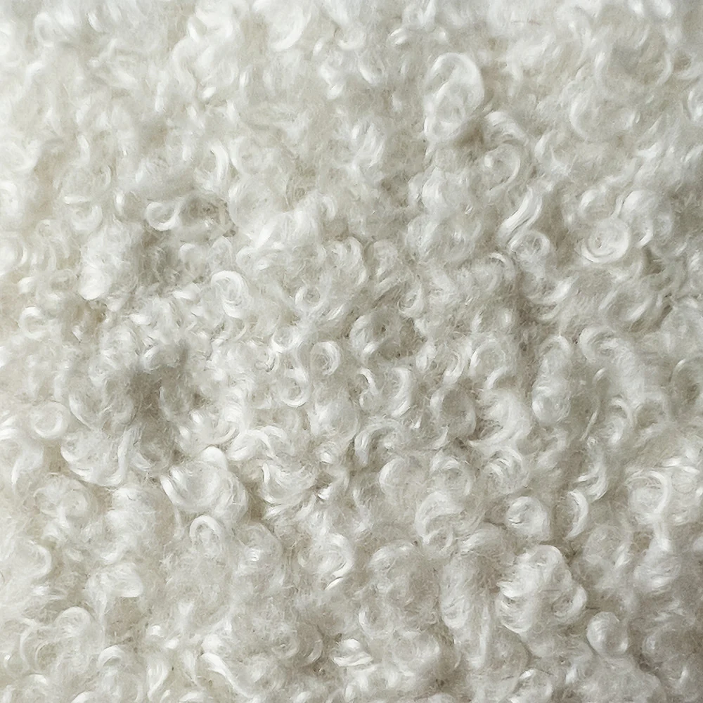 Mio - Fauteuil - Tissu Bouclette - Blanc - Image 8