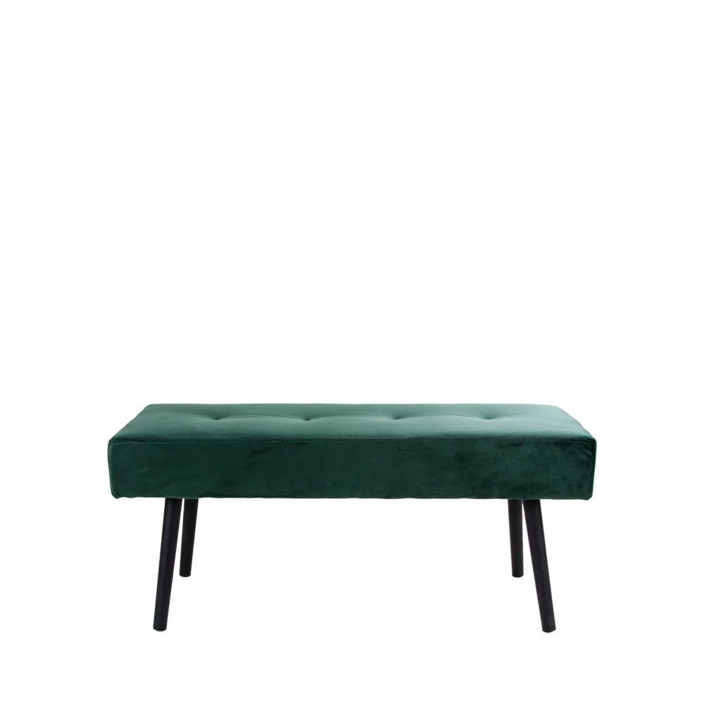 Skiby - Banc - Velours - Vert - Image 2