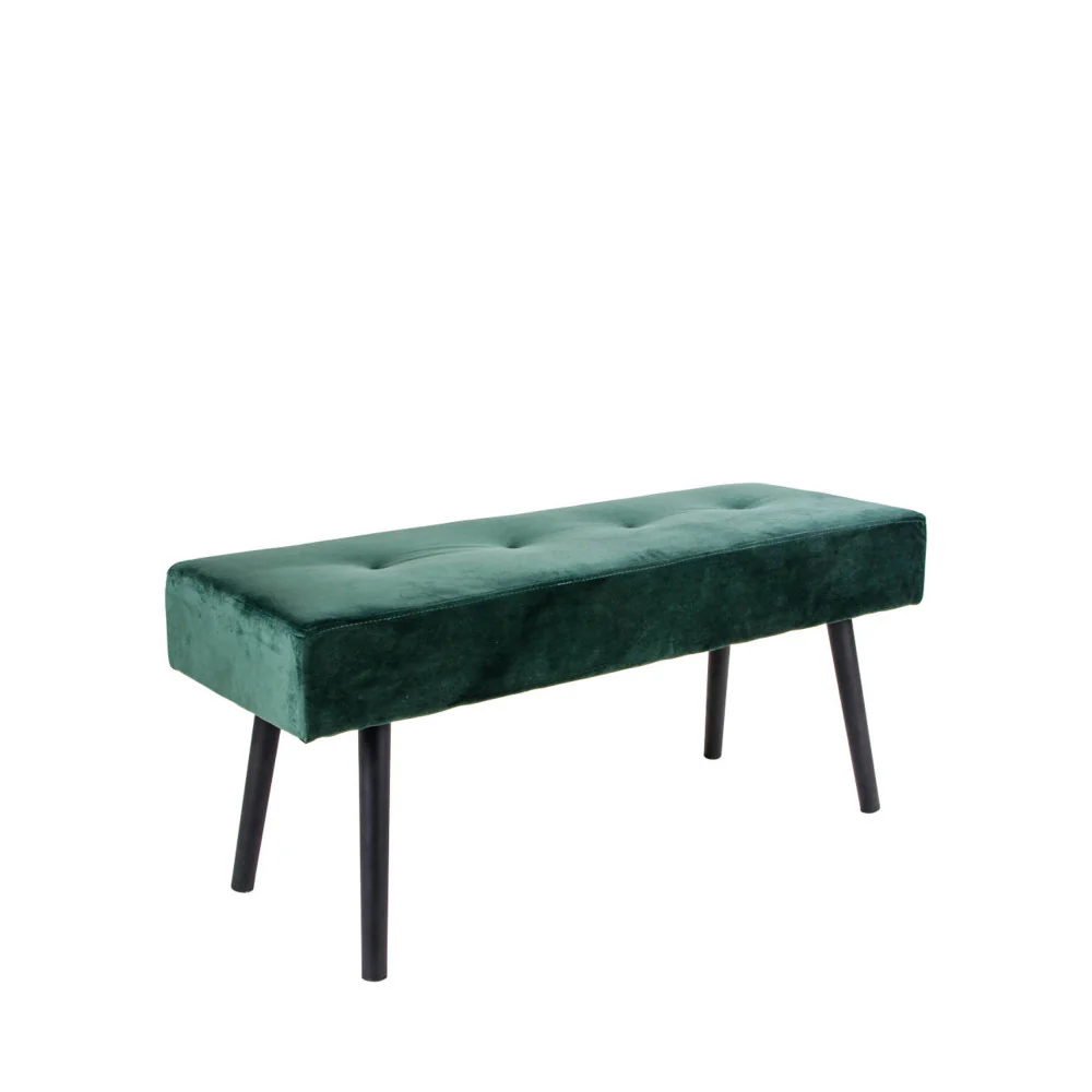 Skiby - Banc - Velours - Vert - Image 3
