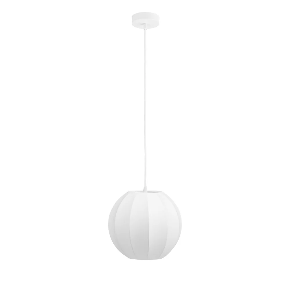 Conventry - Suspension Ronde En Soie - Blanc - Image 2
