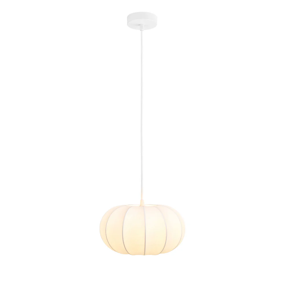 Conventry - Suspension Ronde En Soie - Blanc - Image 3