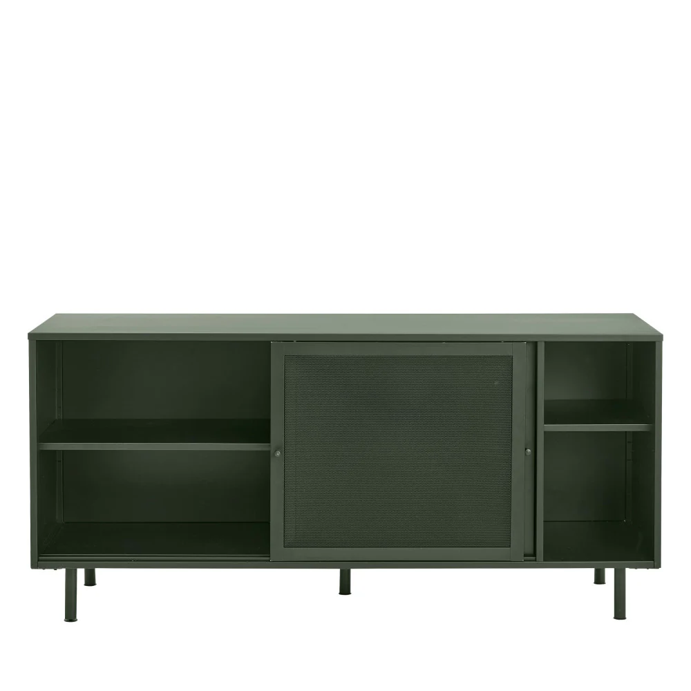 Kiso - Buffet 2 Portes, 2 Niches - Métal - Vert olive - Image 6