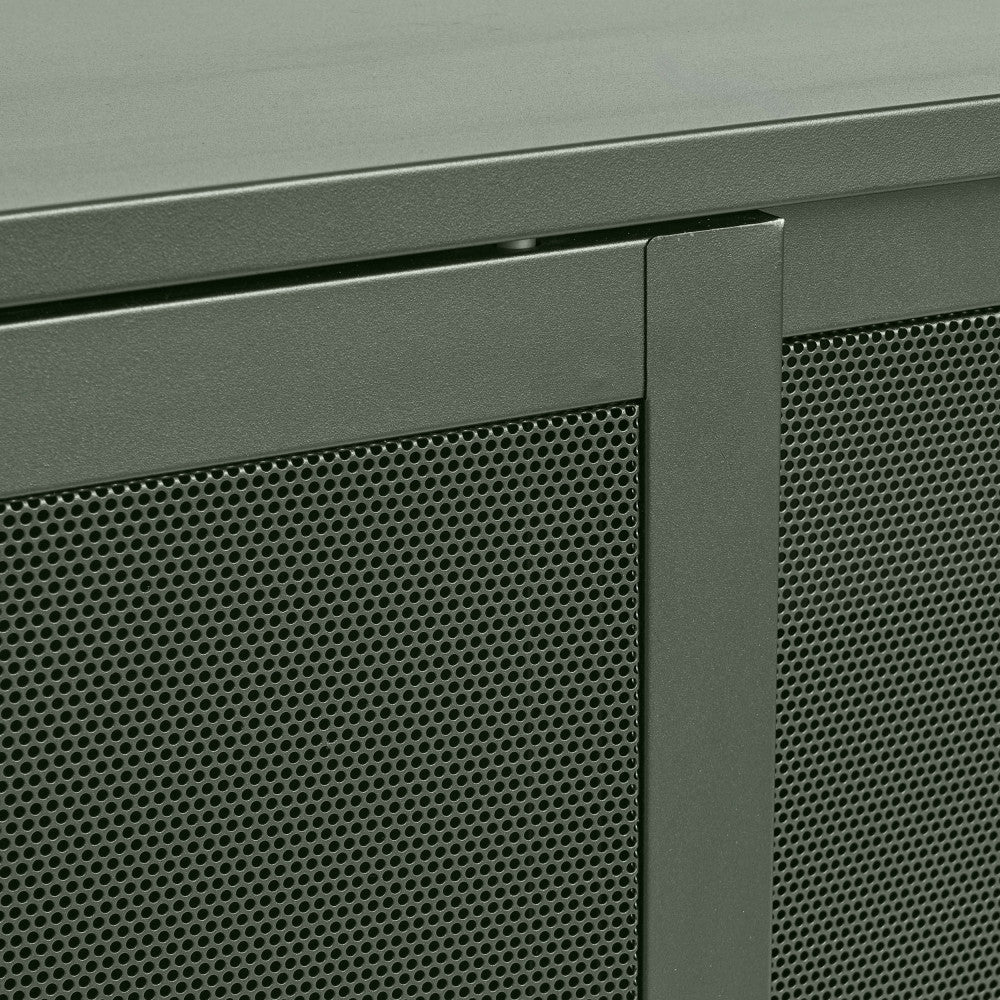 Kiso - Buffet 2 Portes, 2 Niches - Métal - Vert olive - Image 7