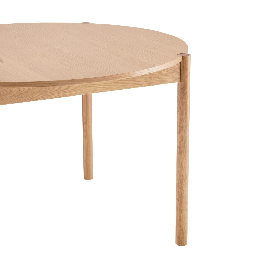 Verade - Table À Manger 4 Personnes - Bois - Bois clair - Image 4