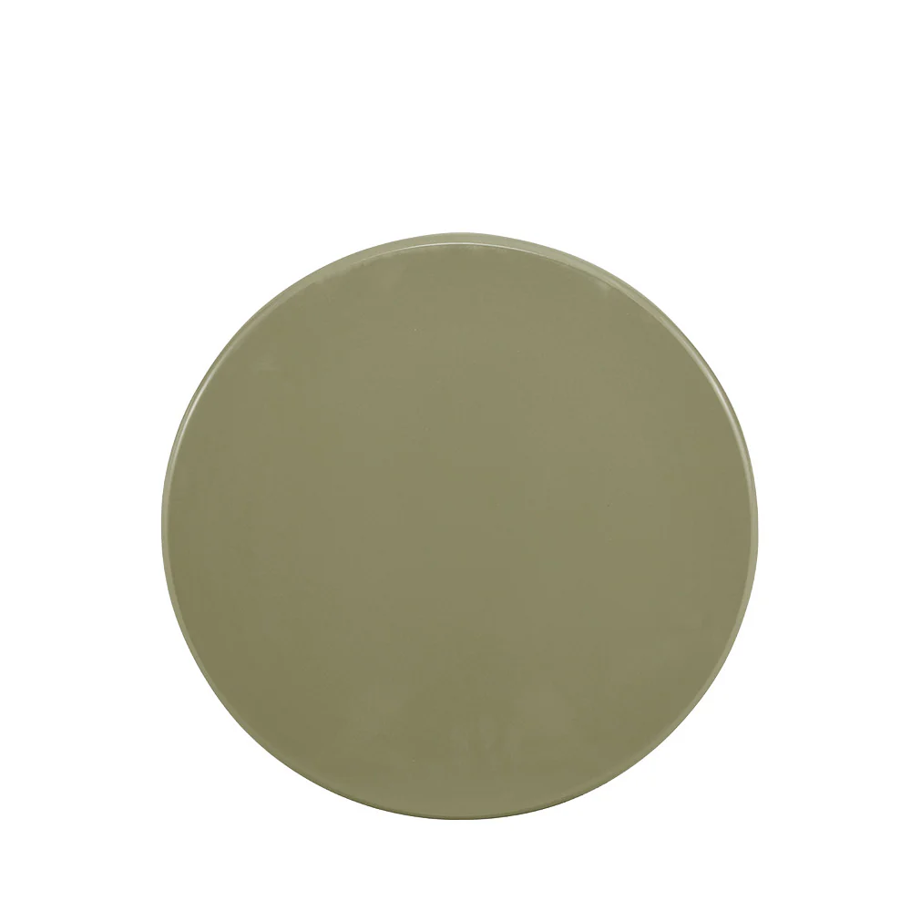 Paloma - Table D'appoint Ronde - Bois Laqué - Vert - Image 7