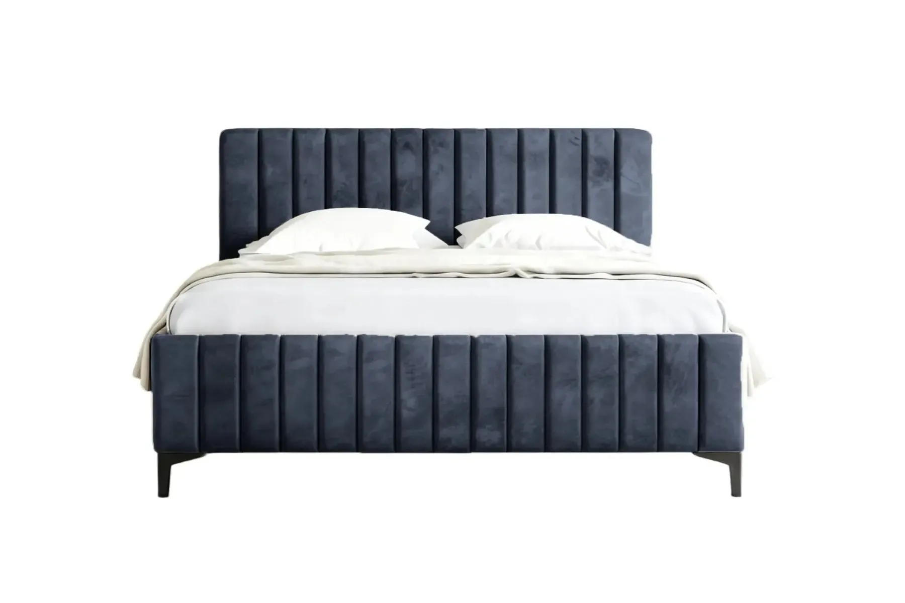 Eden - Lit Coffre Tissu Velours 140X200Cm - Image 16