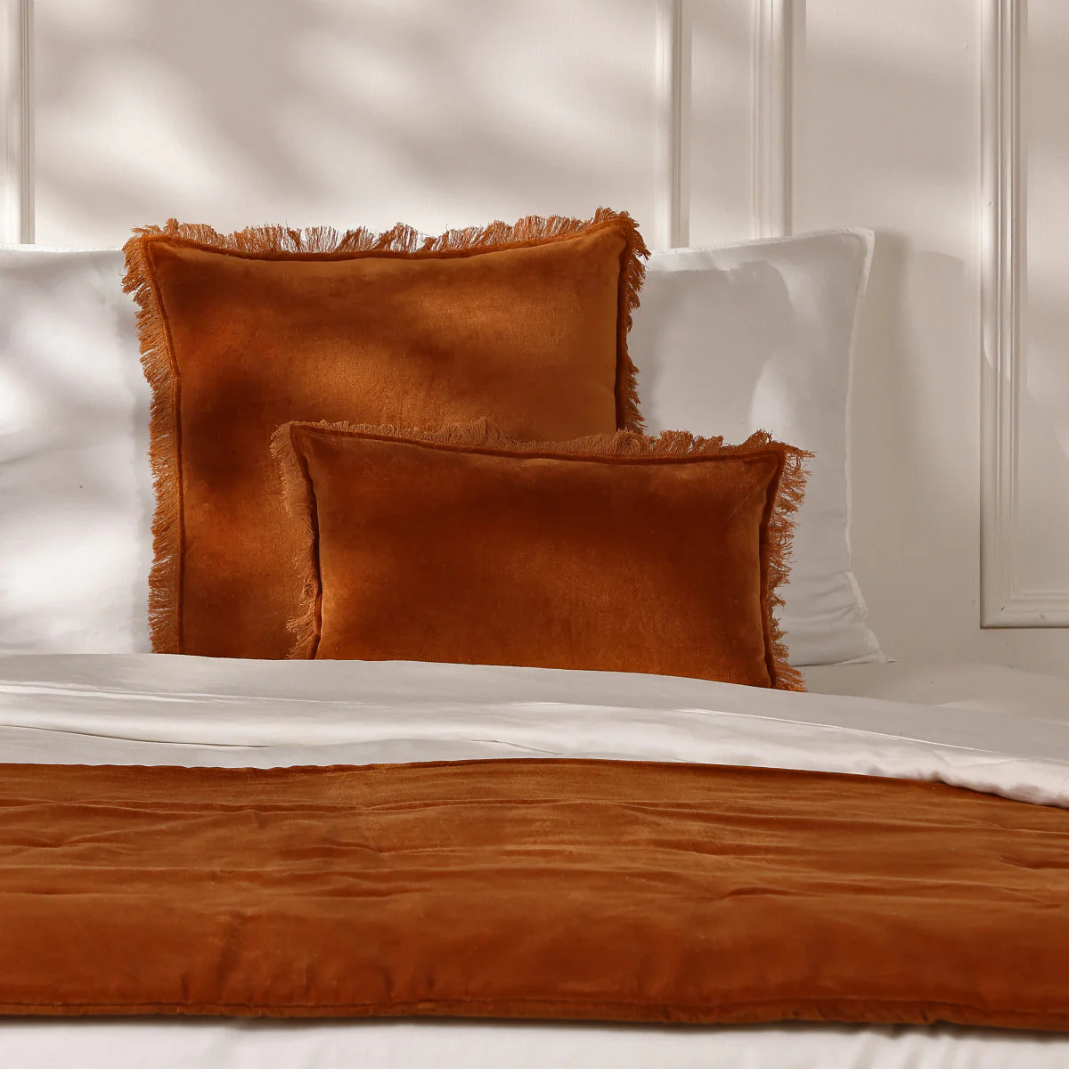Edredon - Velours De Coton - Terracotta - Danube - Image 3
