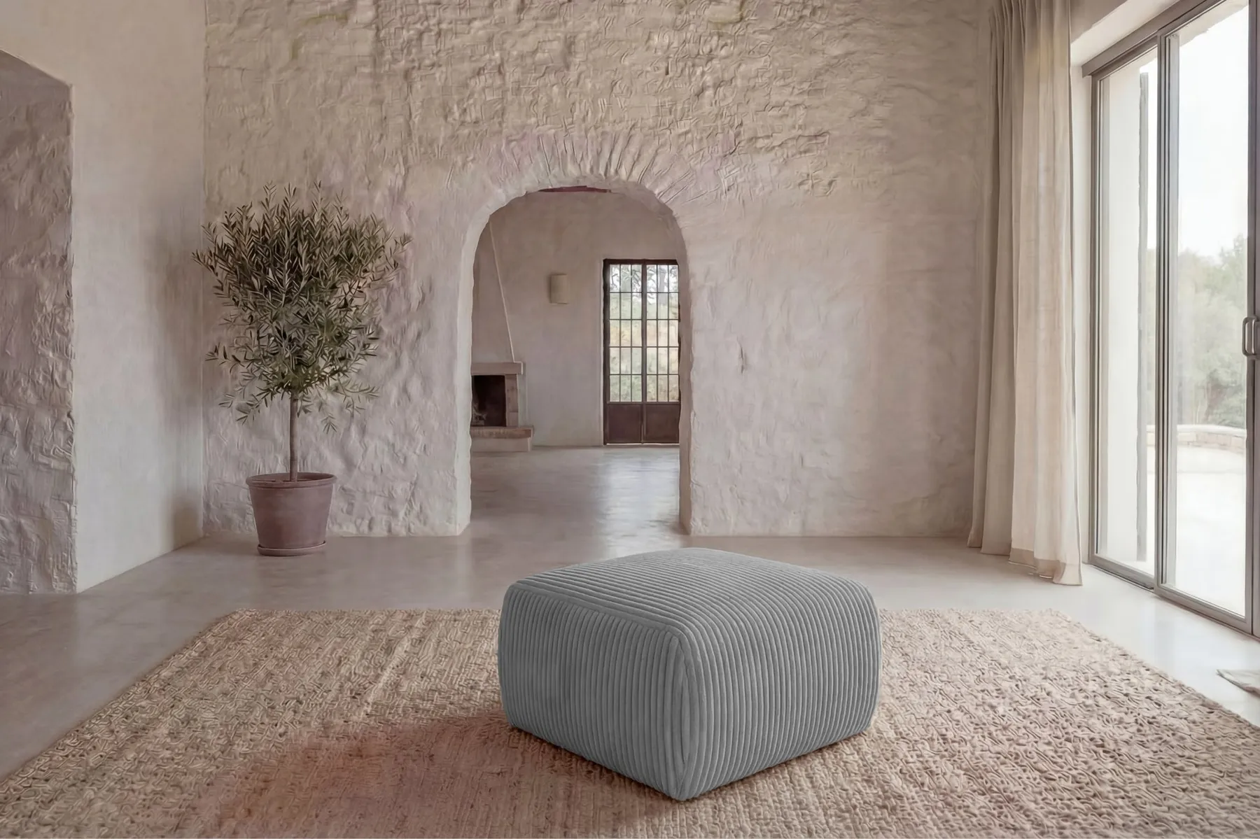Elio - Pouf Velours Côtelé - Image 31