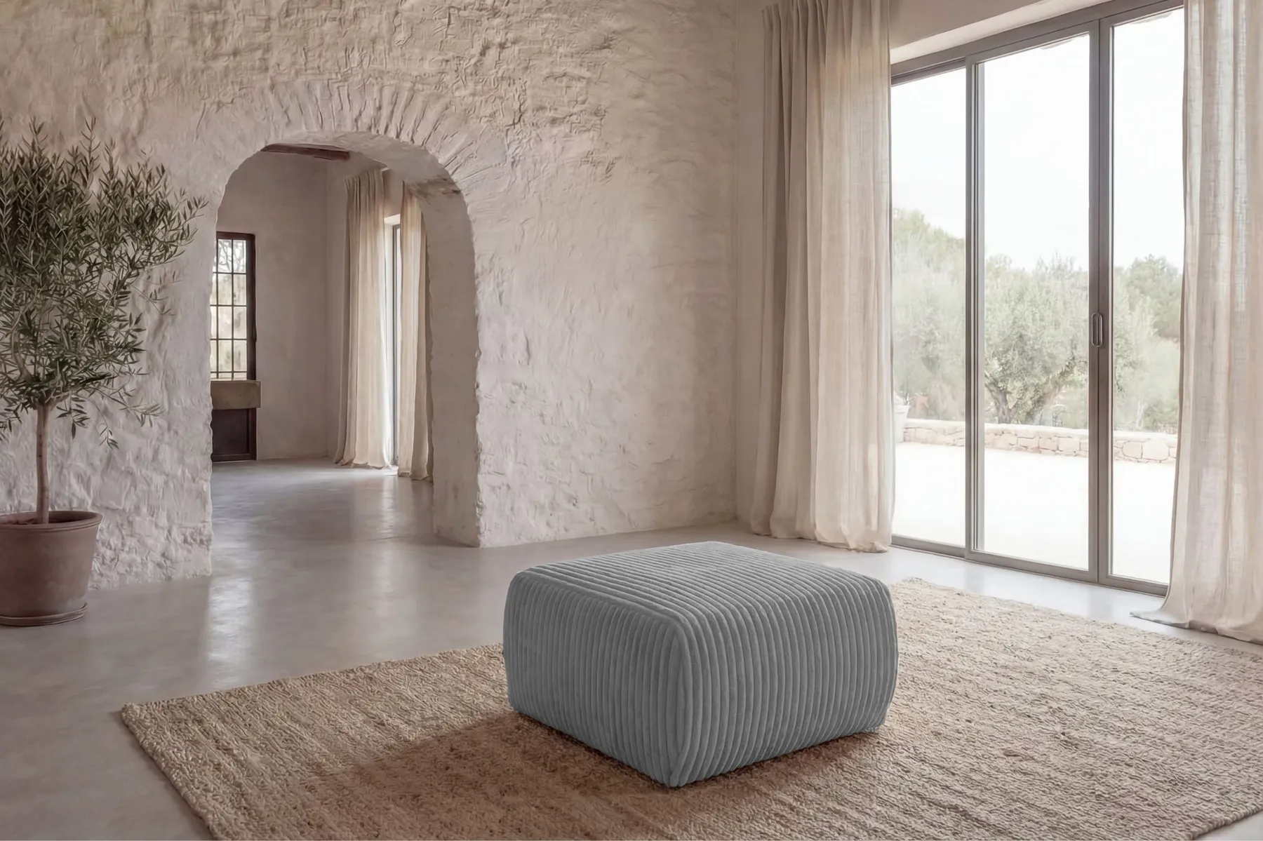 Elio - Pouf Velours Côtelé - Image 33