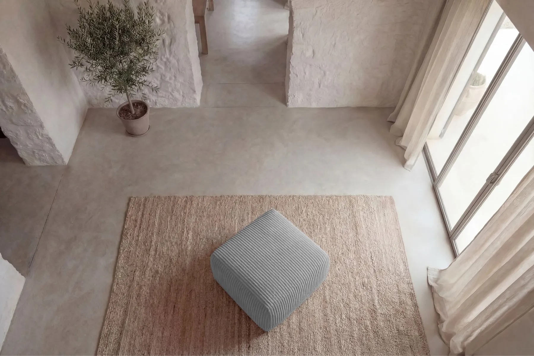 Elio - Pouf Velours Côtelé - Image 34