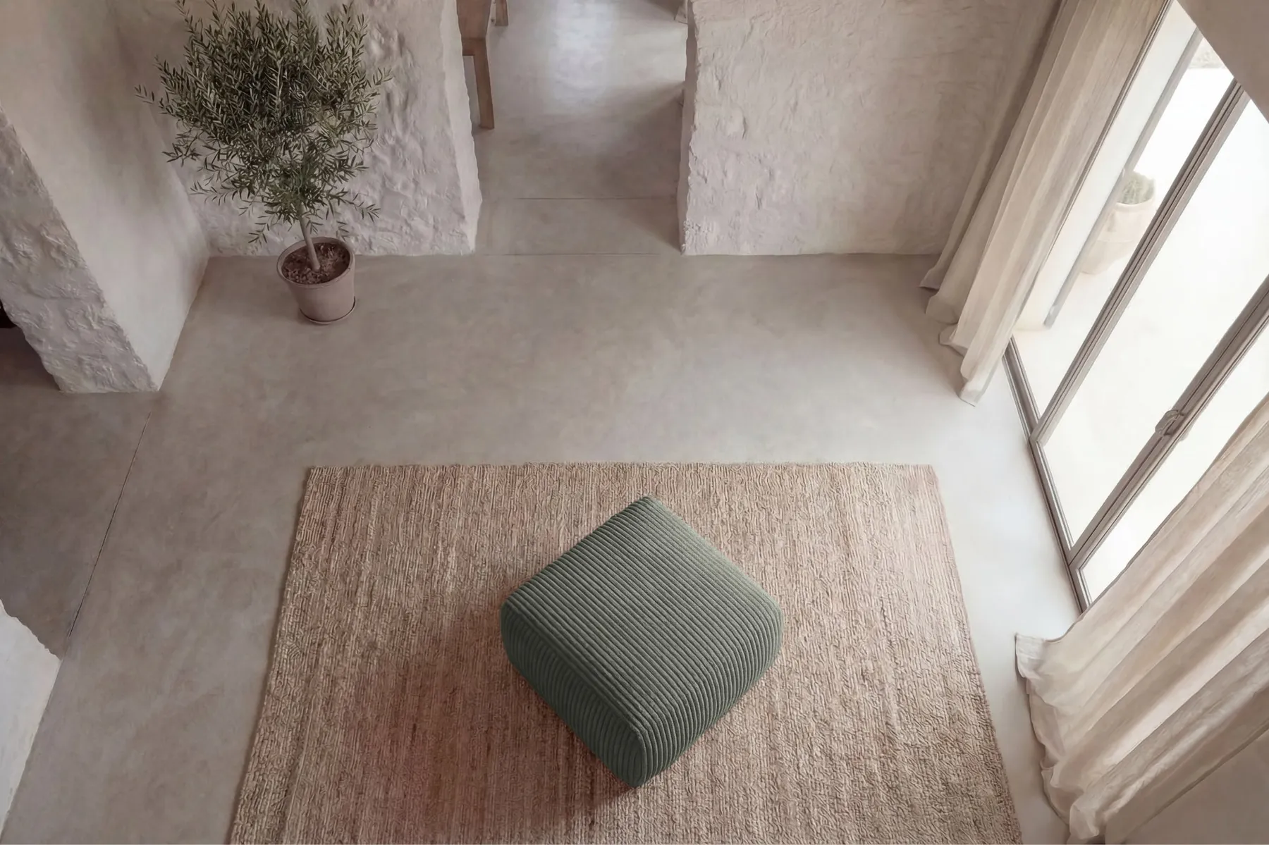 Elio - Pouf Velours Côtelé - Image 74