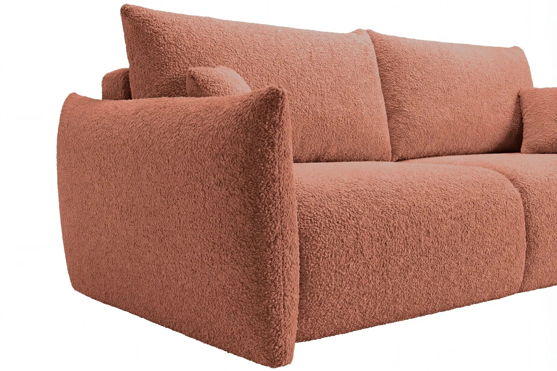 Elio - Canapé Convertible Tissu Bouclette 3 Places - Image 43