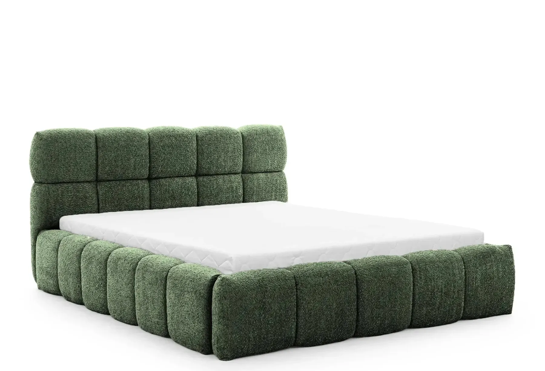 Elise - Lit Coffre Tissu Bouclette 140X200Cm - Image 35