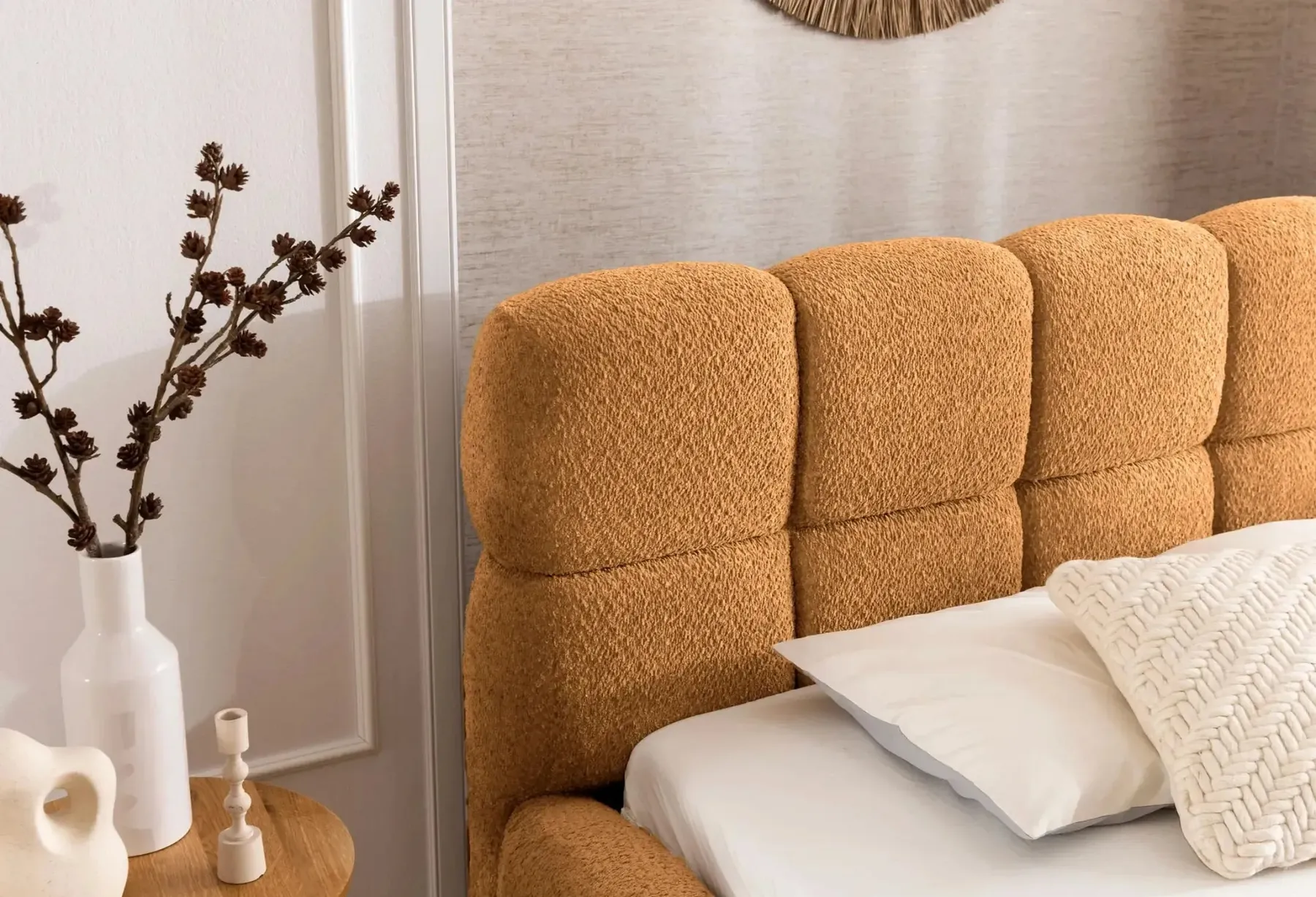 Elise - Lit Coffre Tissu Bouclette 140X200Cm - Image 60