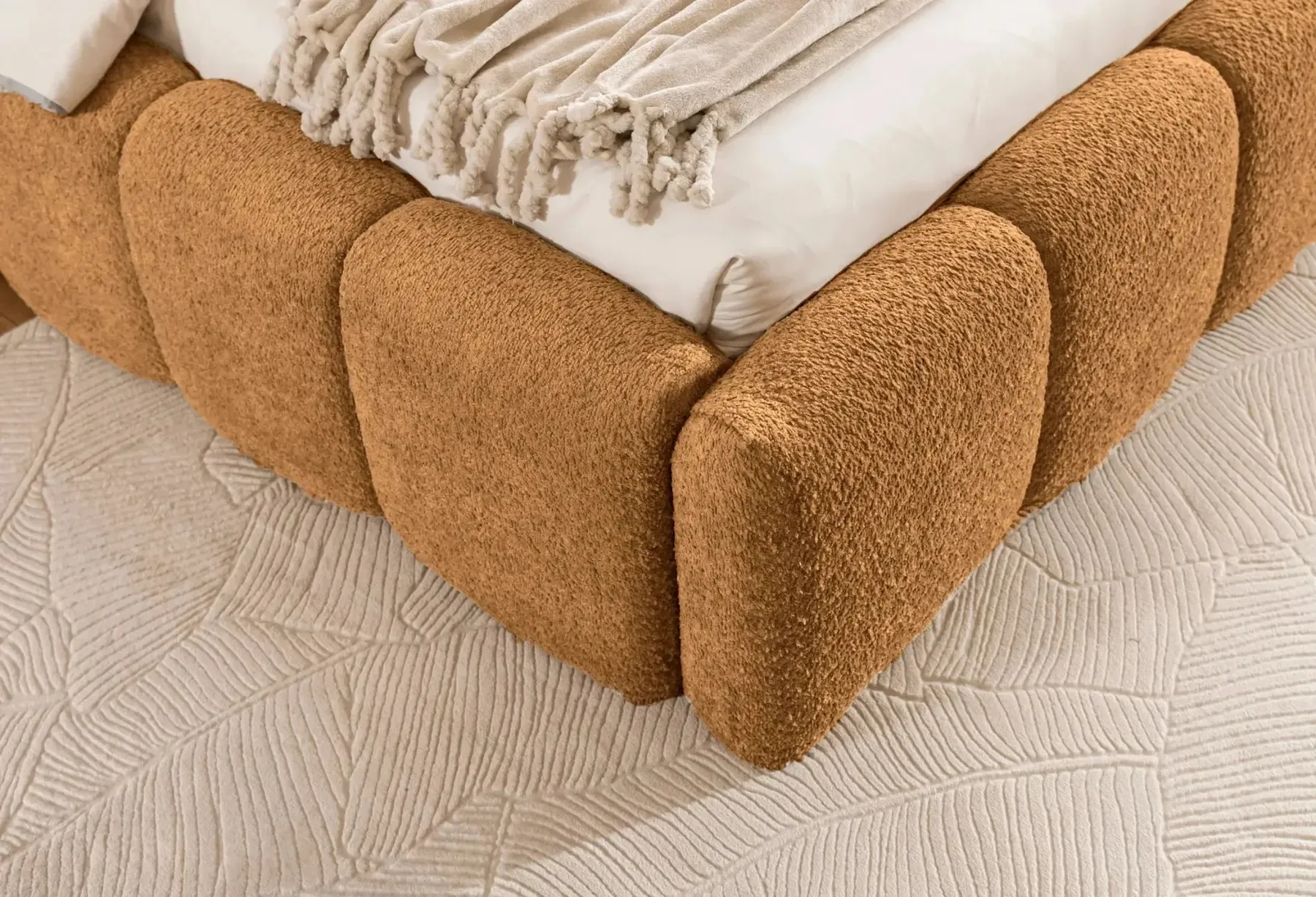 Elise - Lit Coffre Tissu Bouclette 140X200Cm - Image 61