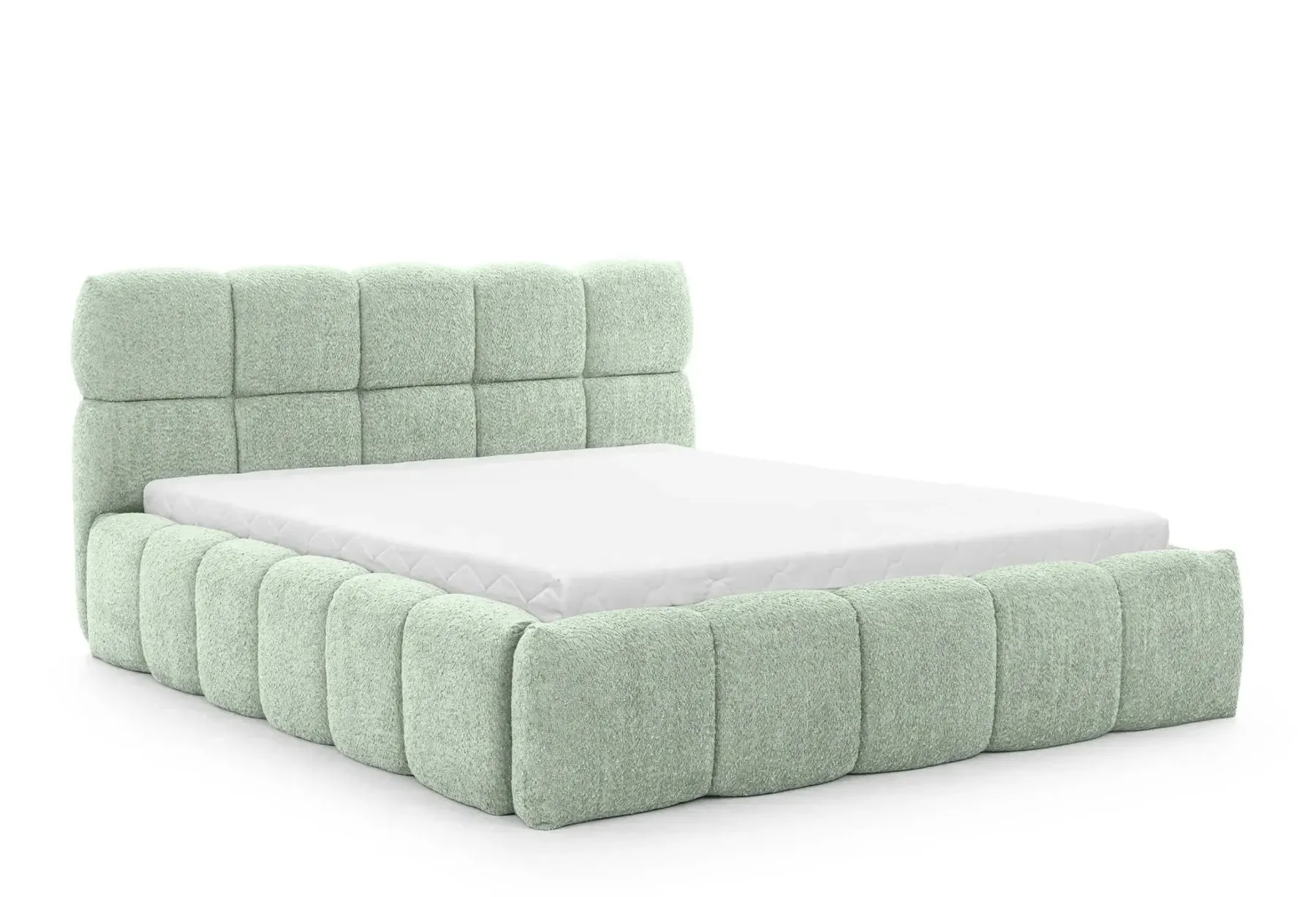 Elise - Lit Coffre Tissu Bouclette 140X200Cm - Image 67