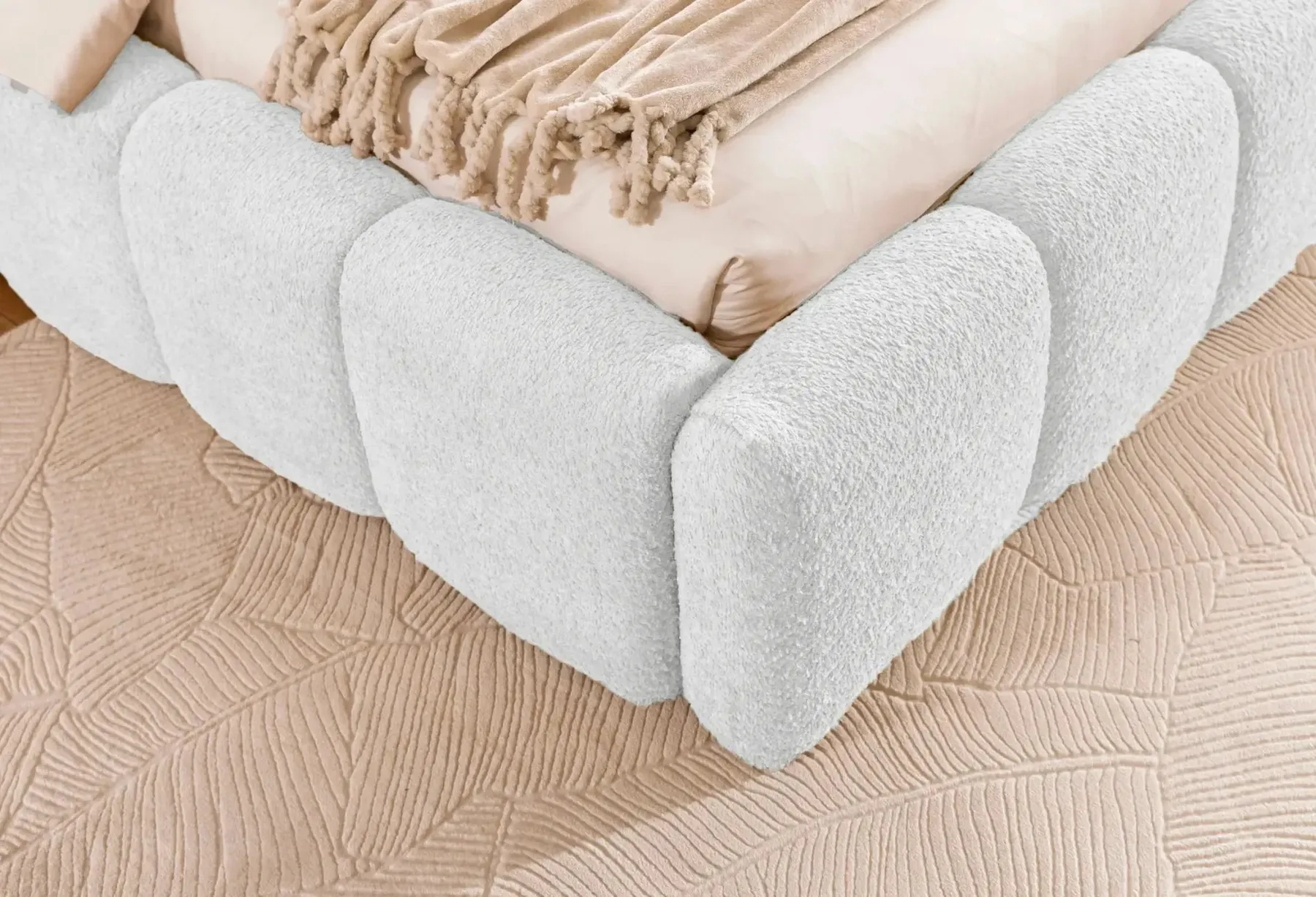 Elise - Lit Coffre Tissu Bouclette 140X200Cm - Image 85
