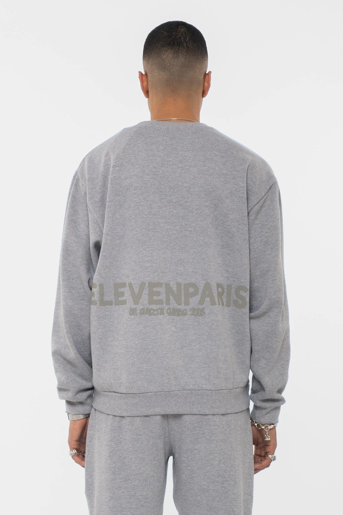 Sweat Elvish - Grey Melanged - Image 5