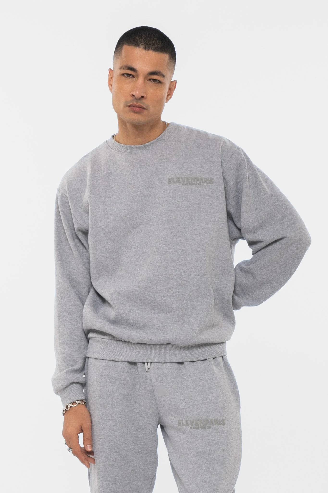Sweat Elvish - Grey Melanged - Image 6