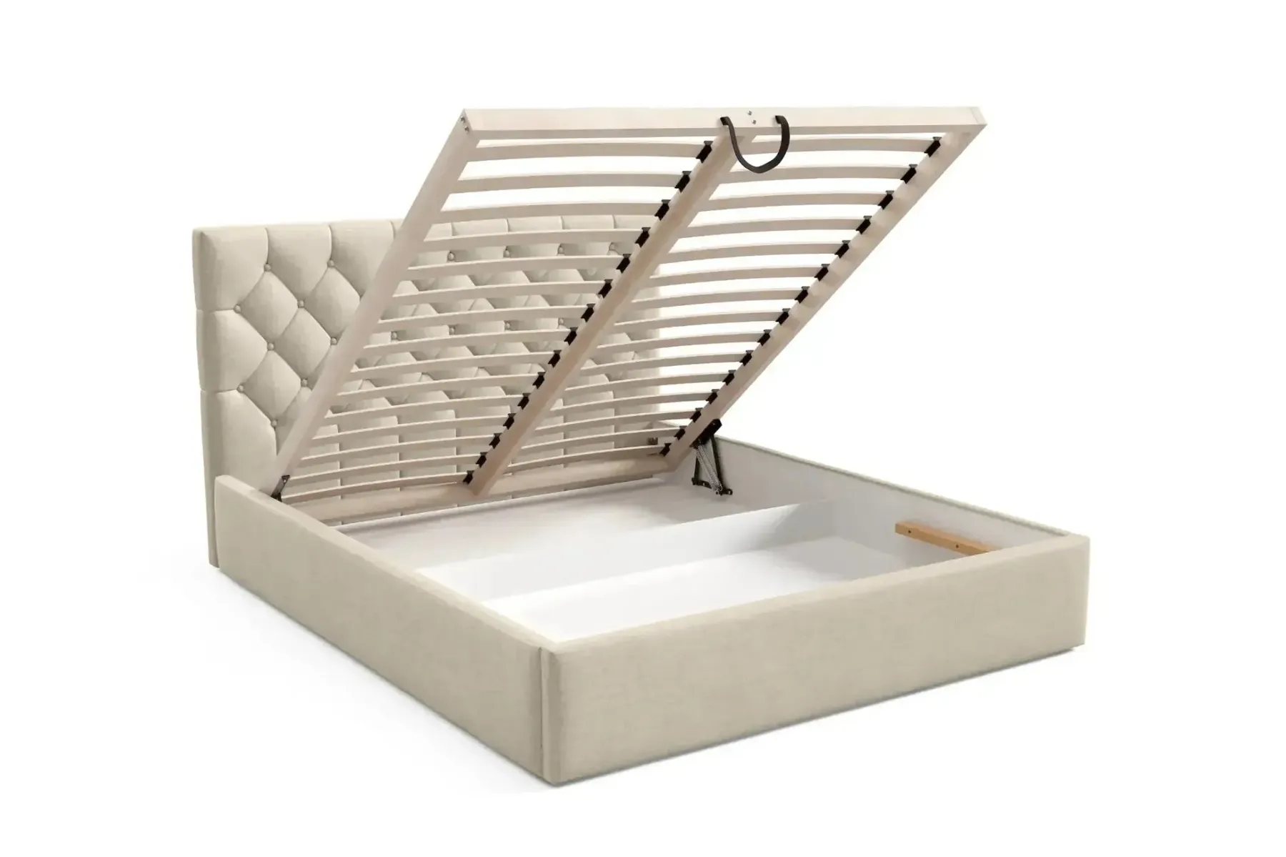 Emile - Lit Coffre Tissu Velours 140X200Cm - Image 10