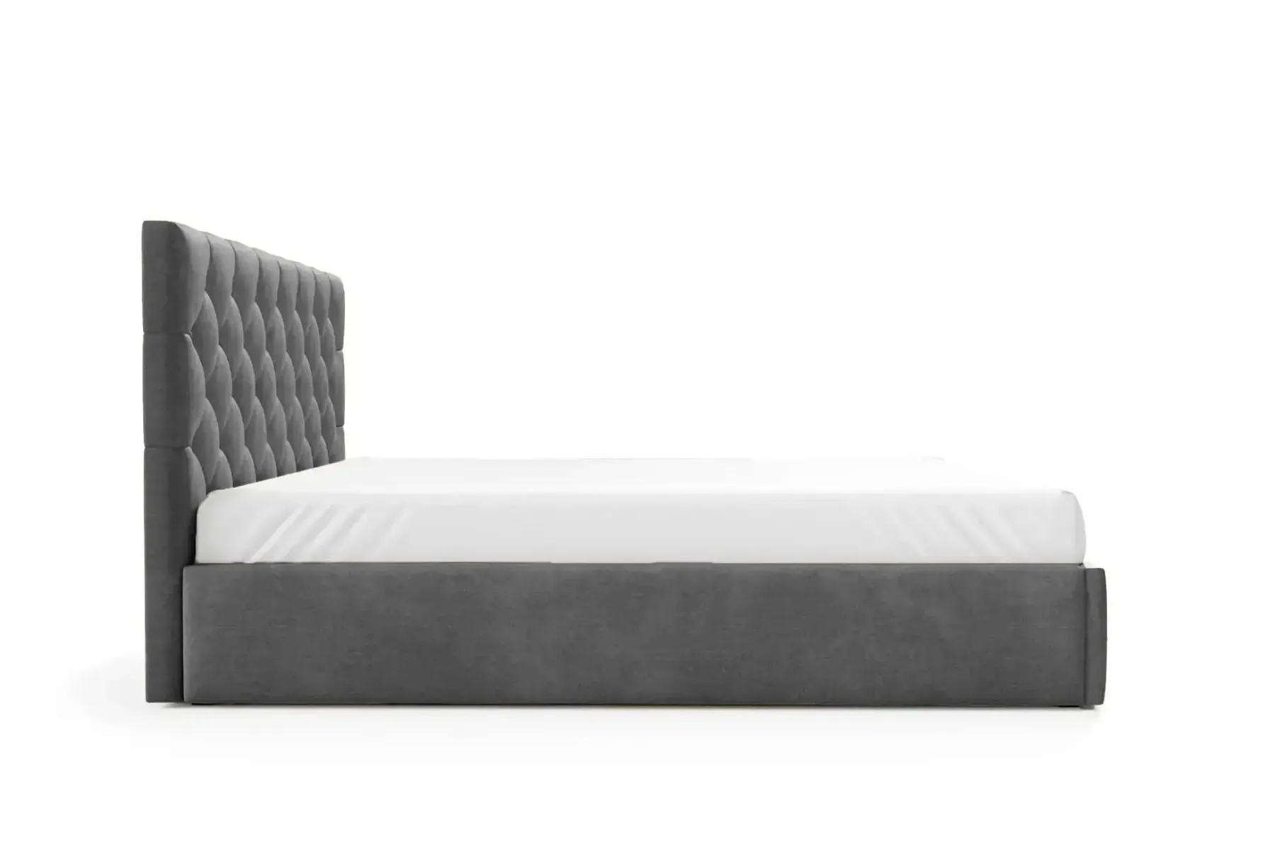 Emile - Lit Coffre Tissu Velours 140X200Cm - Image 39