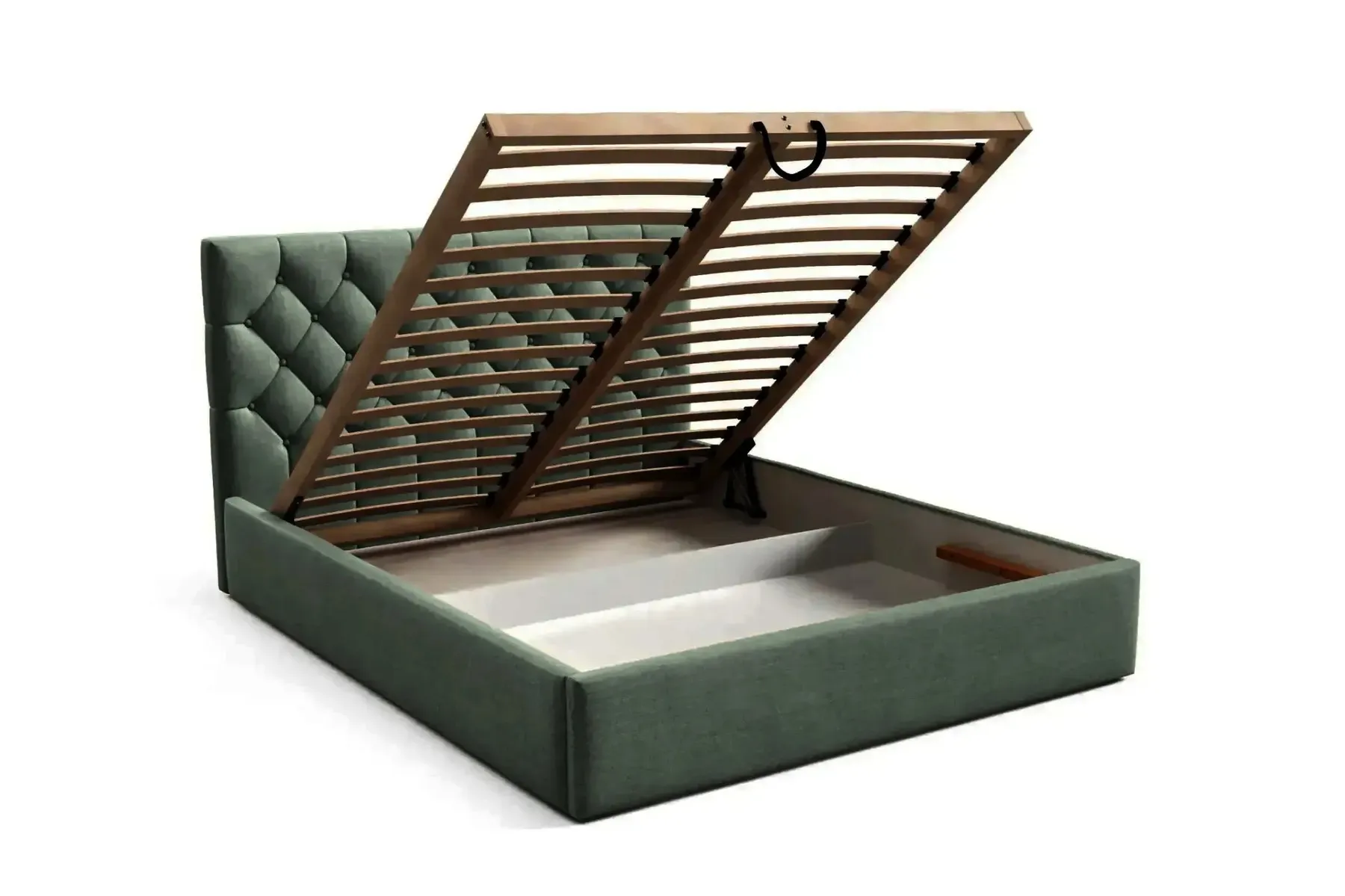 Emile - Lit Coffre Tissu Velours 140X200Cm - Image 54
