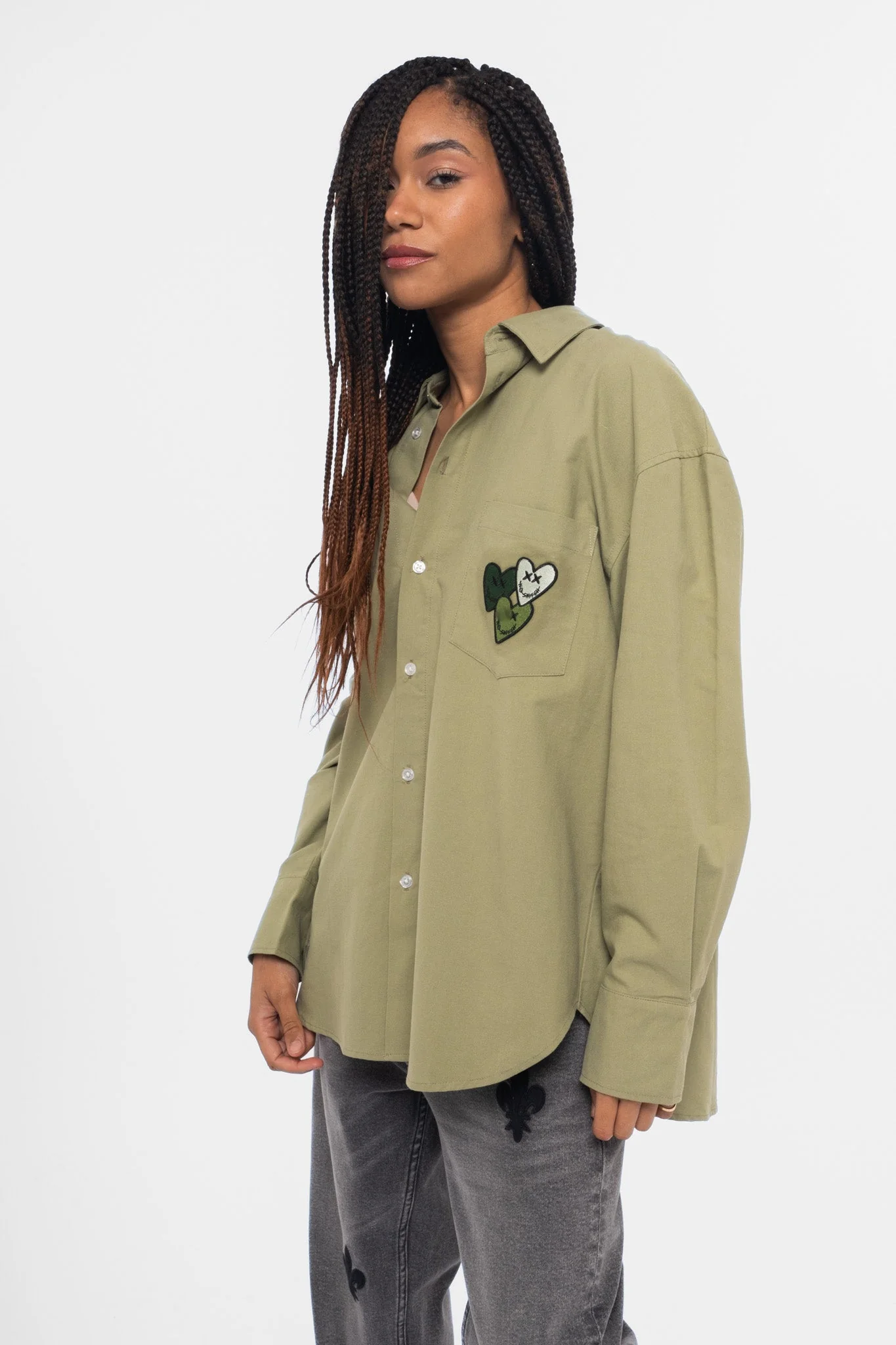 Chemise Enao - Sage - Image 5
