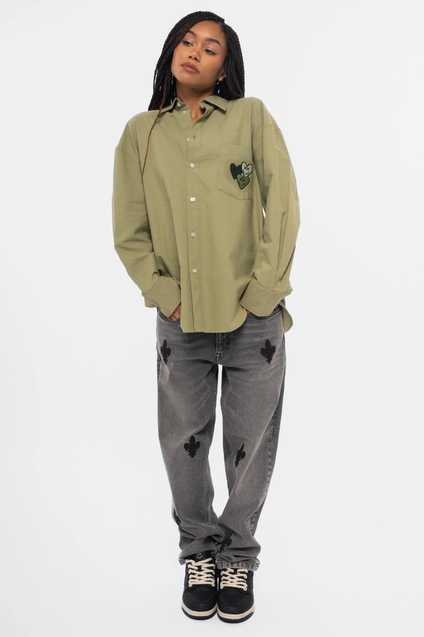 Chemise Enao - Sage - Image 6