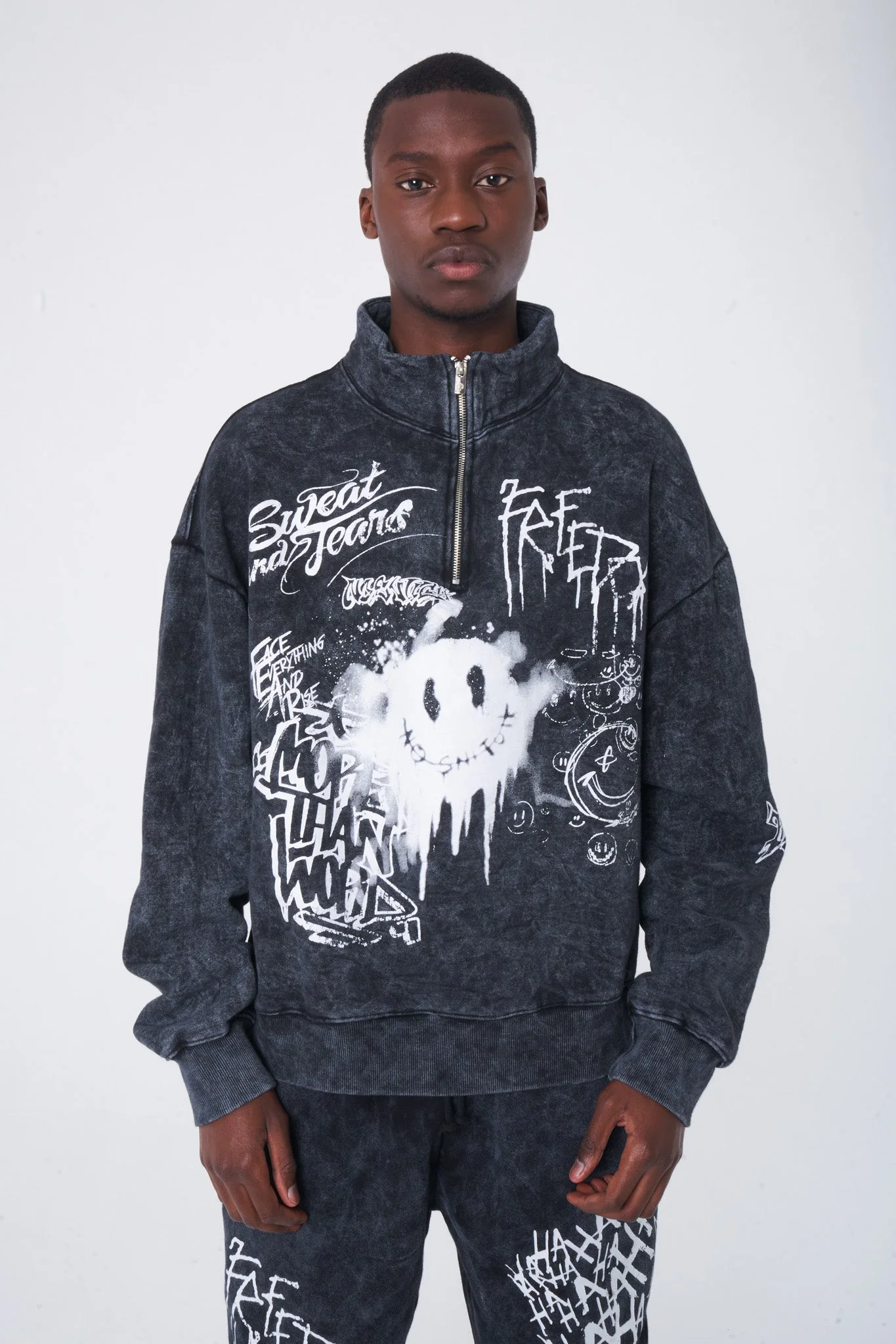 Sweat Esmo - Black Wash - Image 5