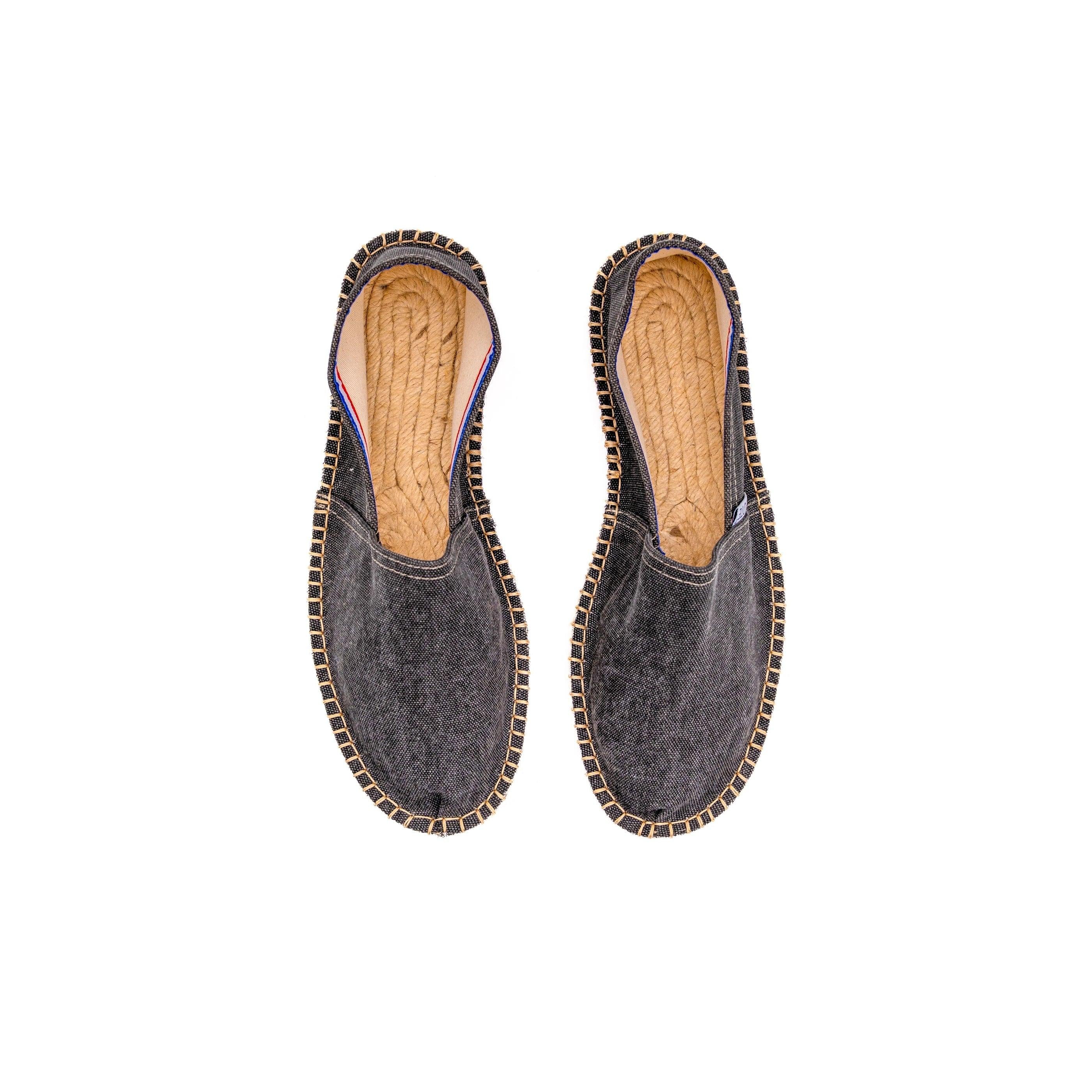 Espadrille Noir Délavé Premium - Image 2