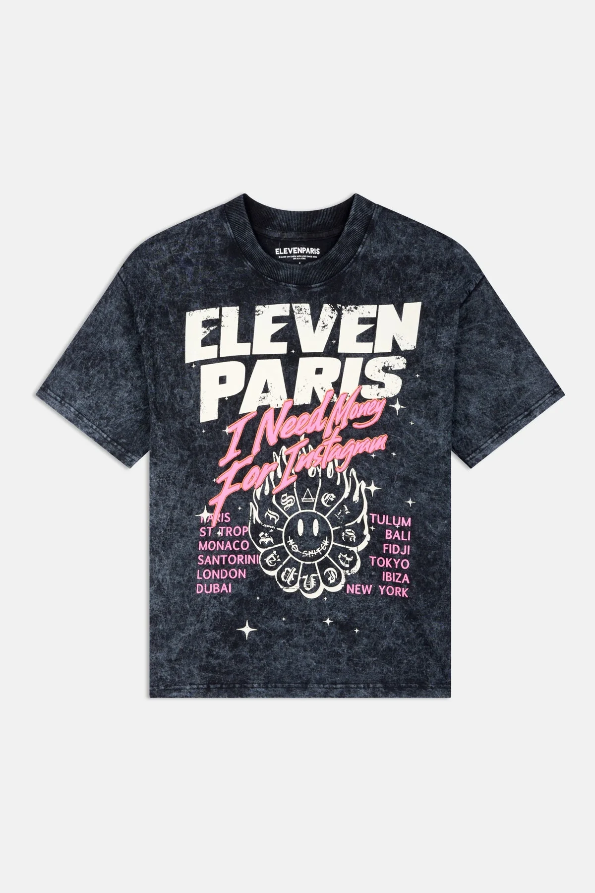 T-Shirt Estina - Black Wash - Image 2