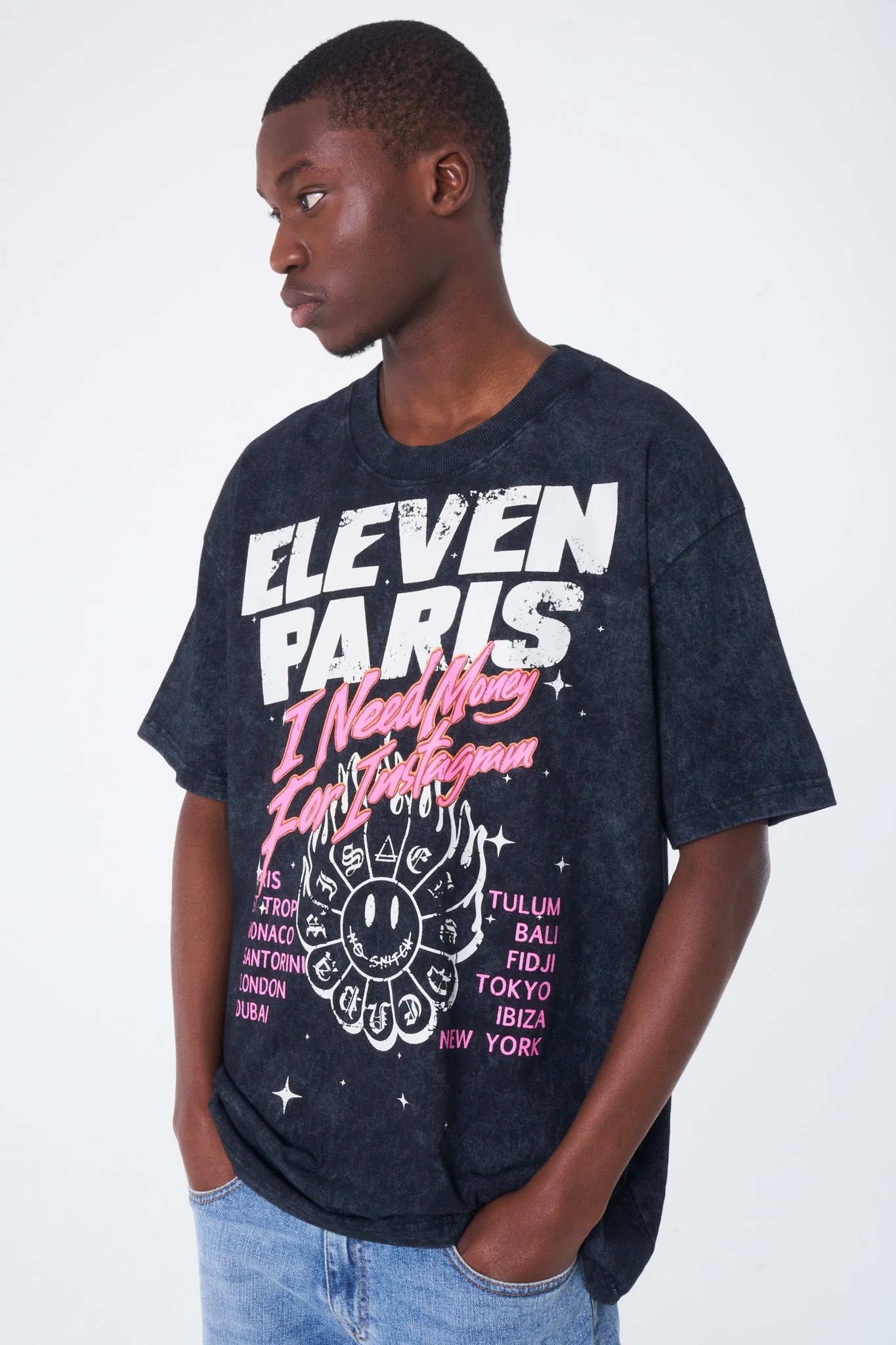 T-Shirt Estina - Black Wash - Image 5
