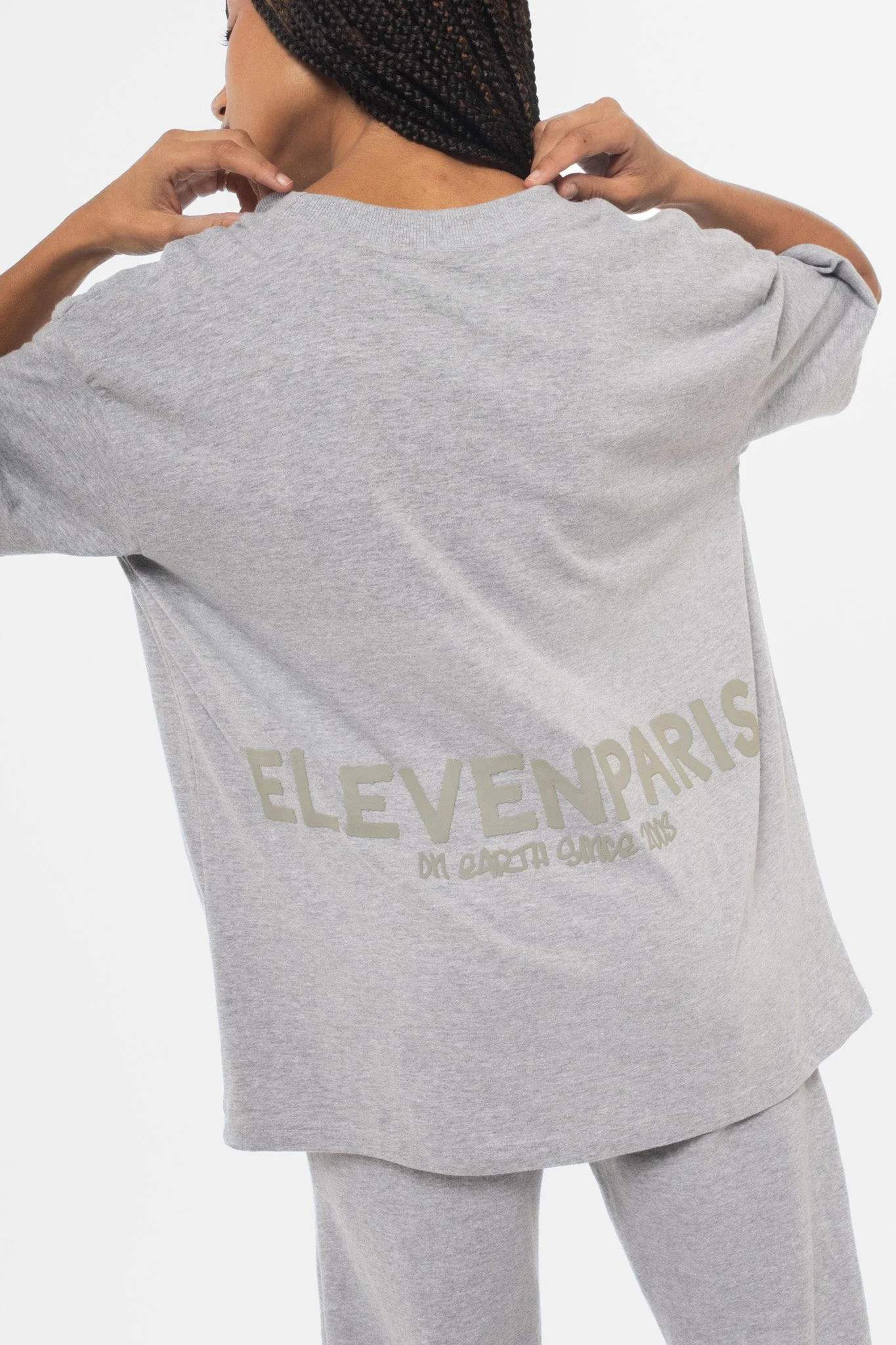 T-Shirt Evelia - Grey Melanged - Image 6